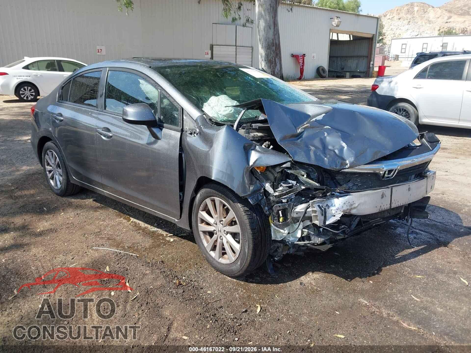 HONDA CIVIC 2012 - 19XFB2F82CE305881