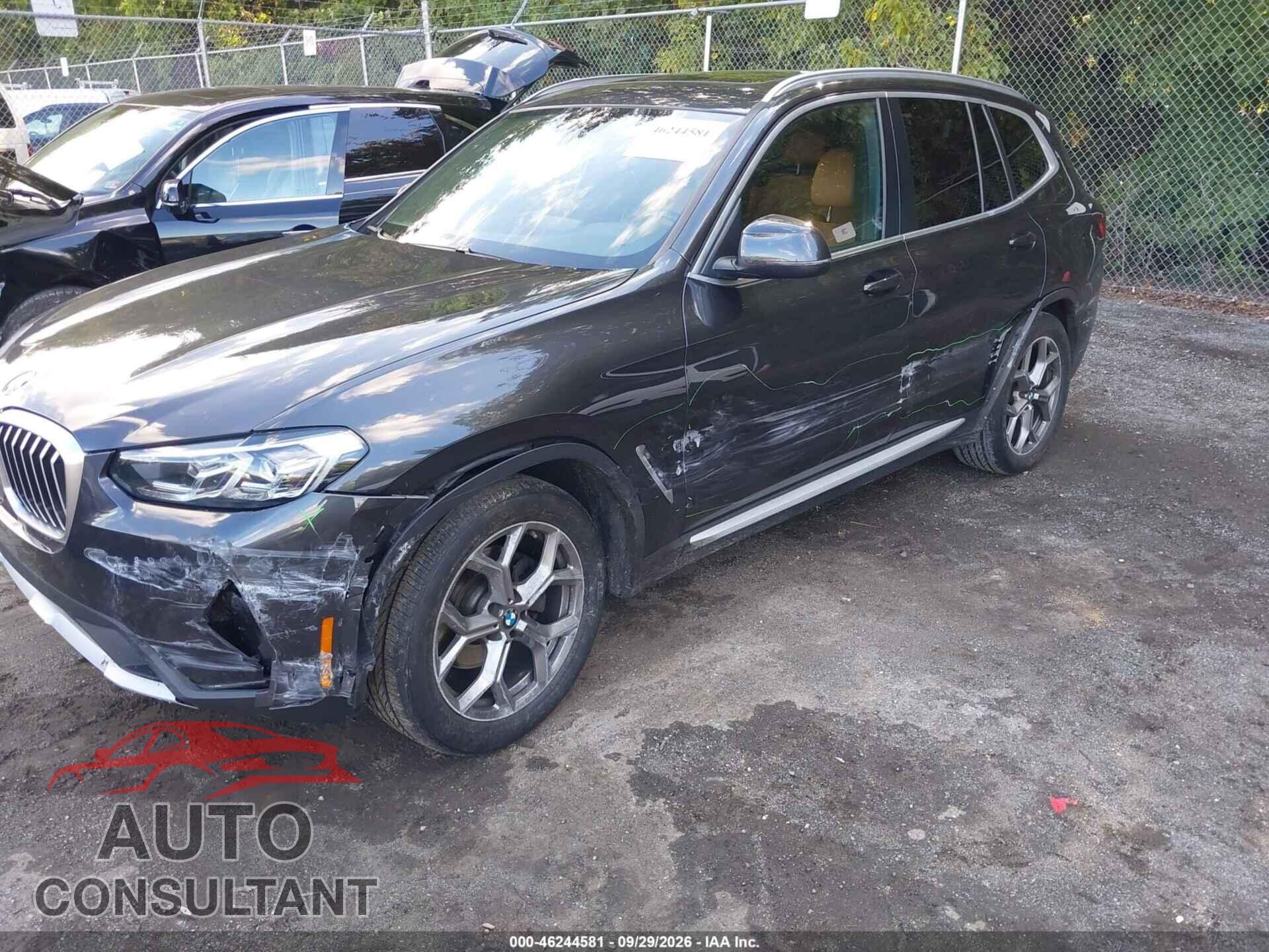 BMW X3 2022 - 5UX53DP04N9M03538