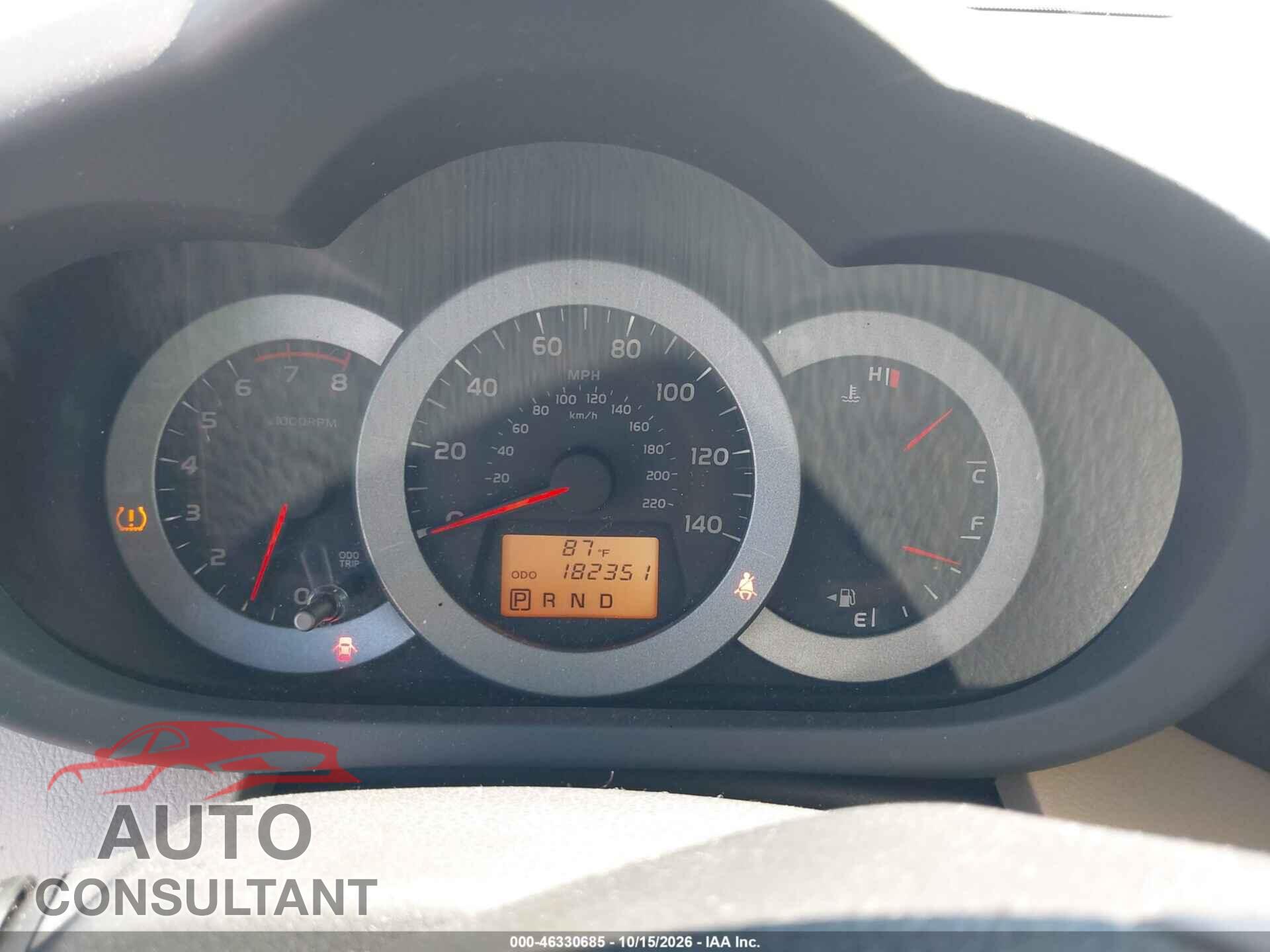 TOYOTA RAV4 2011 - 2T3ZF4DV2BW098322
