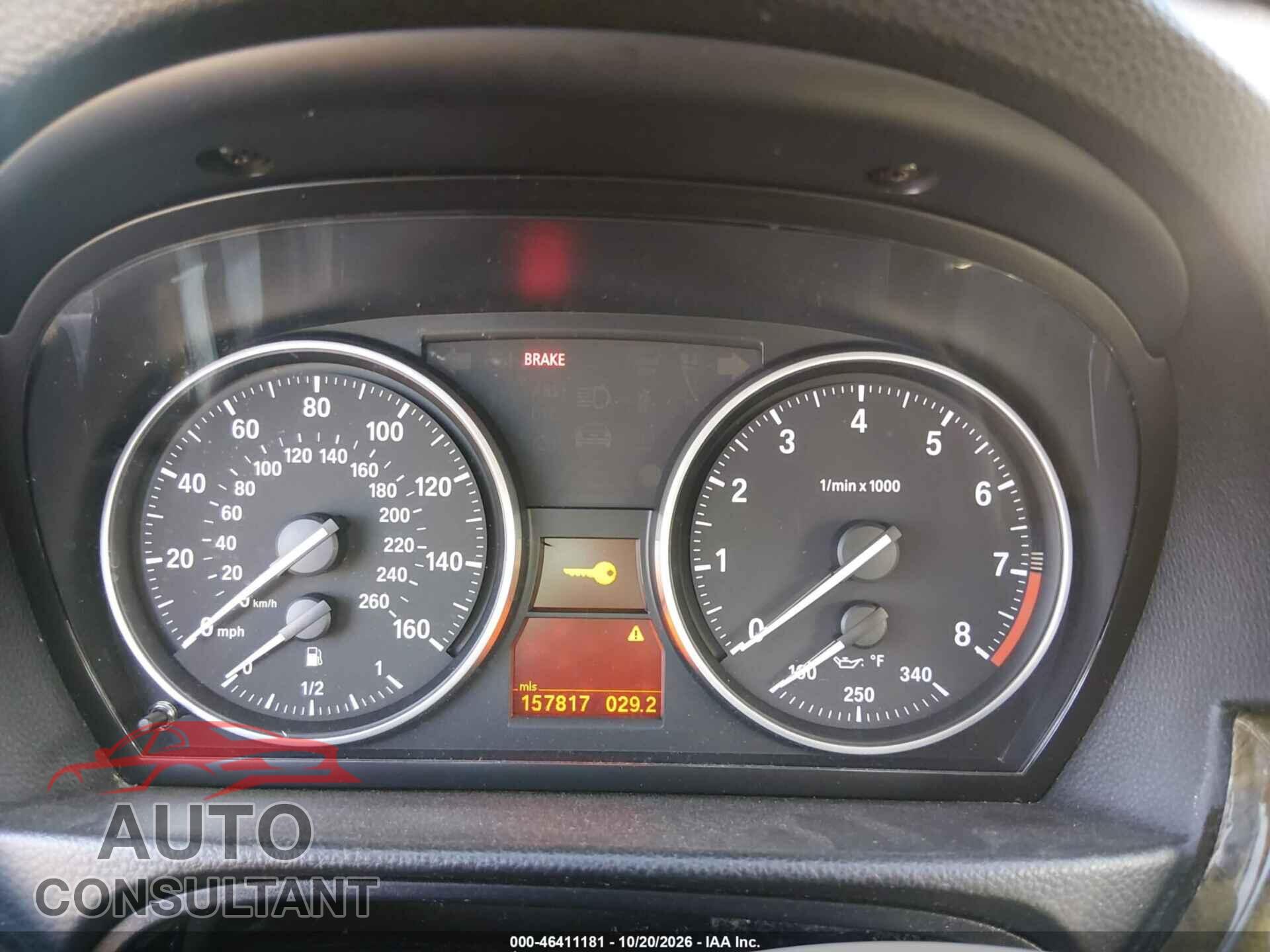 BMW 335I 2010 - WBAWC7C5XAE271411