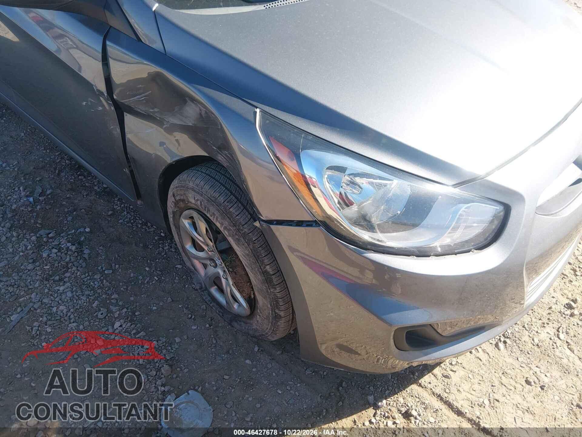 HYUNDAI ACCENT 2014 - KMHCT4AE8EU621620