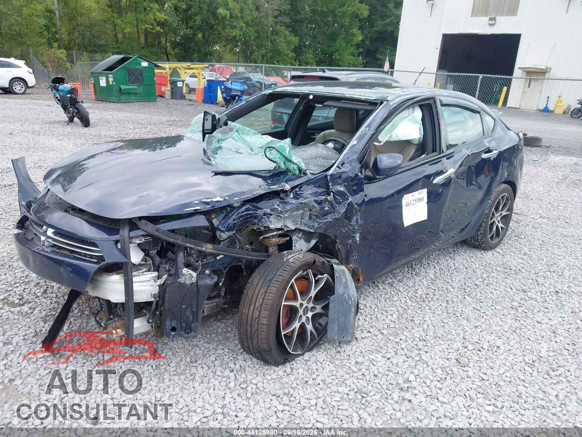 DODGE DART 2013 - 1C3CDFCH4DD155028