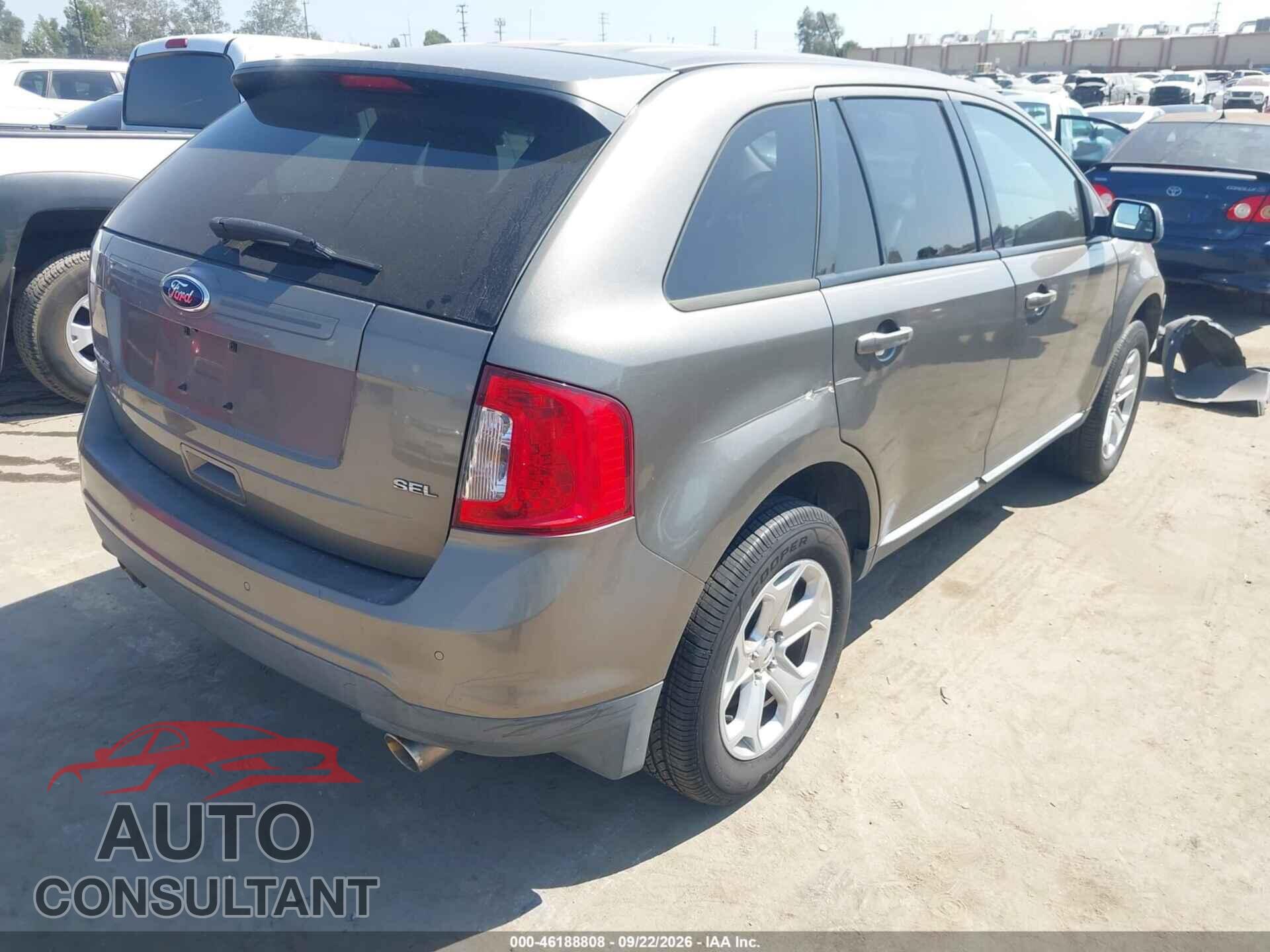 FORD EDGE 2013 - 2FMDK3JC3DBB89572