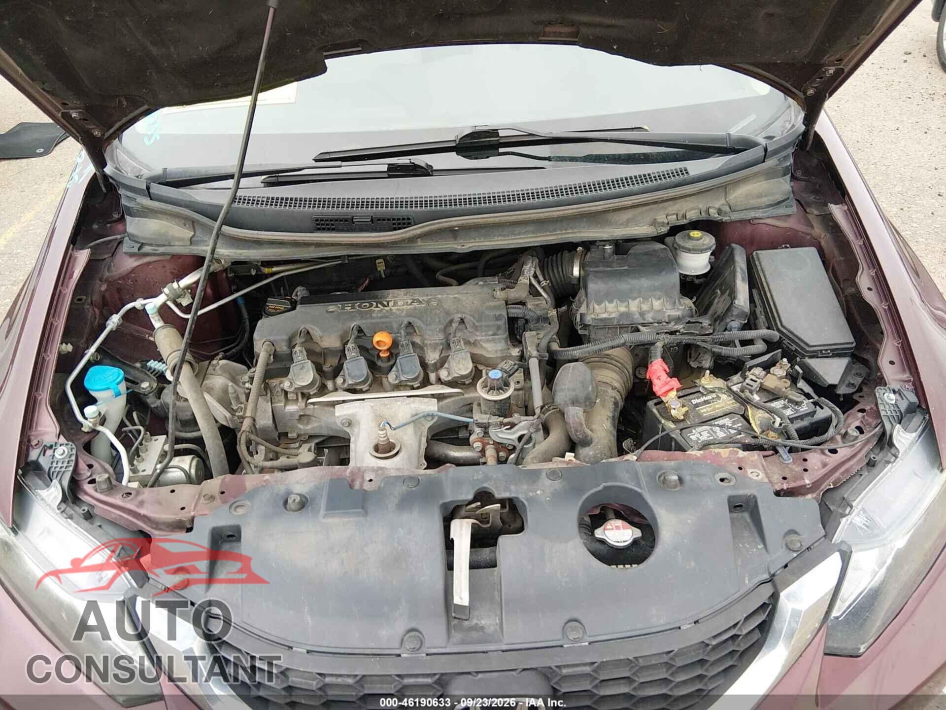 HONDA CIVIC 2014 - 19XFB2F5XEE056254
