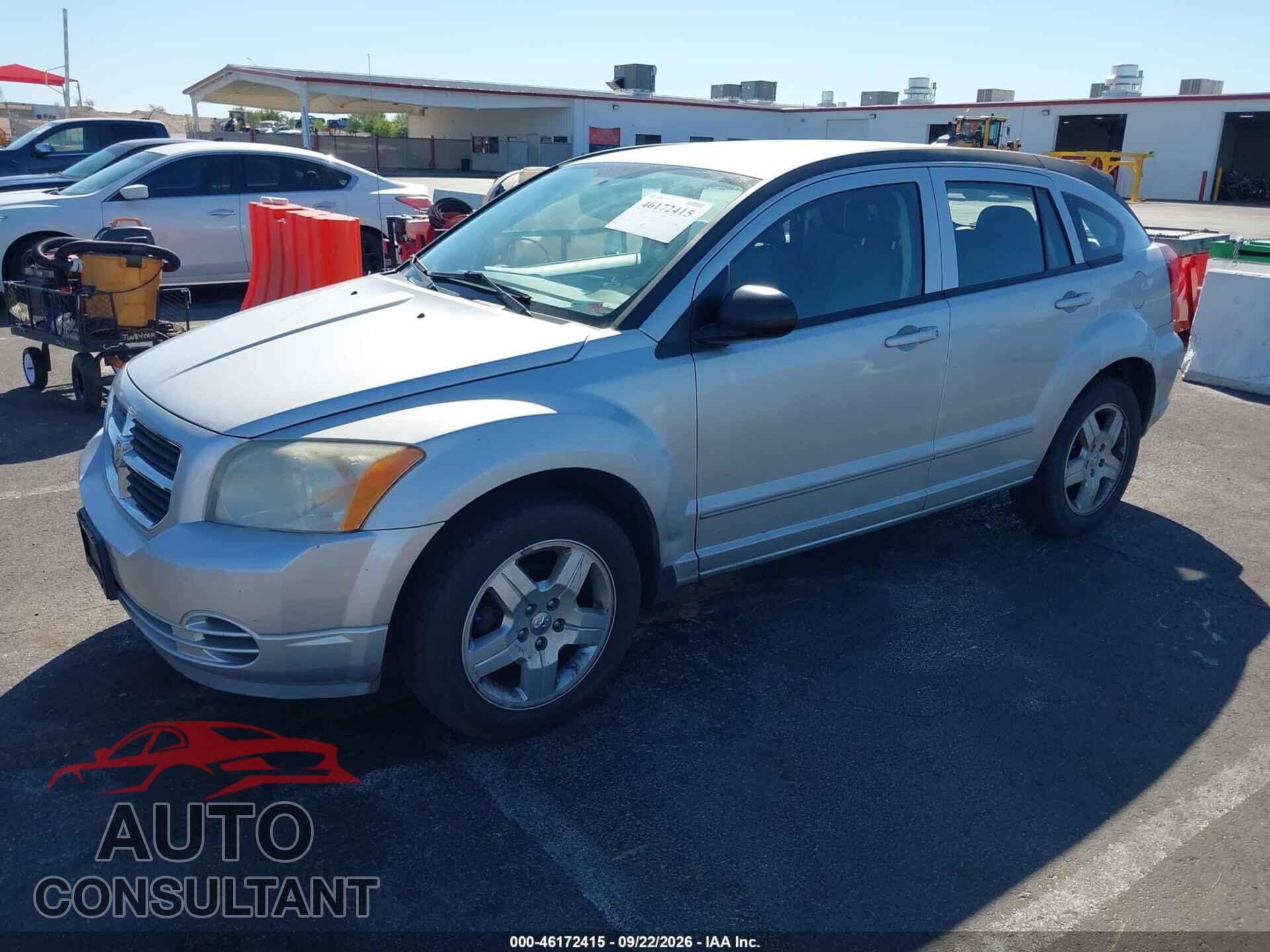 DODGE CALIBER 2009 - 1B3HB48A09D206623