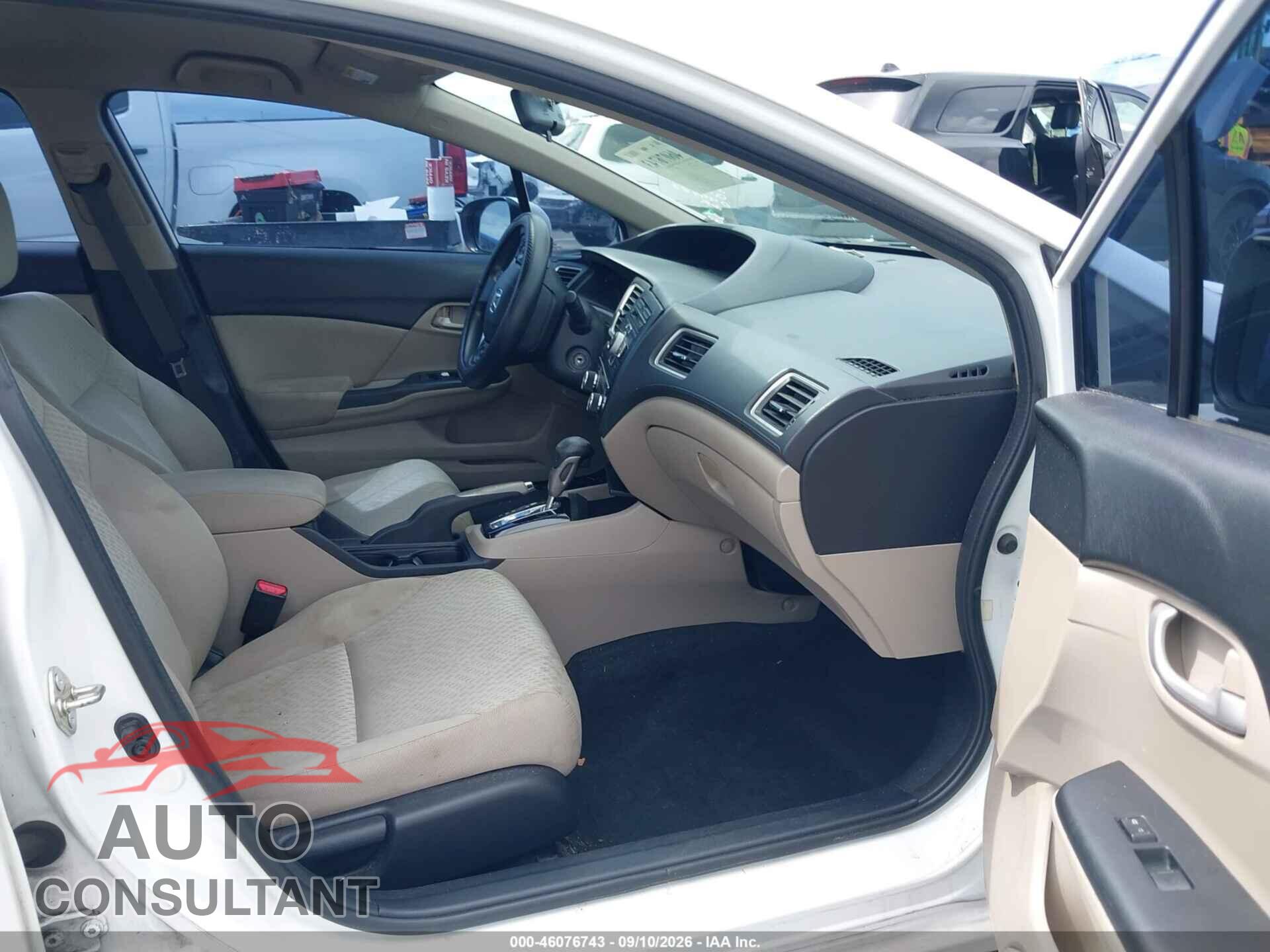 HONDA CIVIC 2014 - 19XFB2F54EE049963