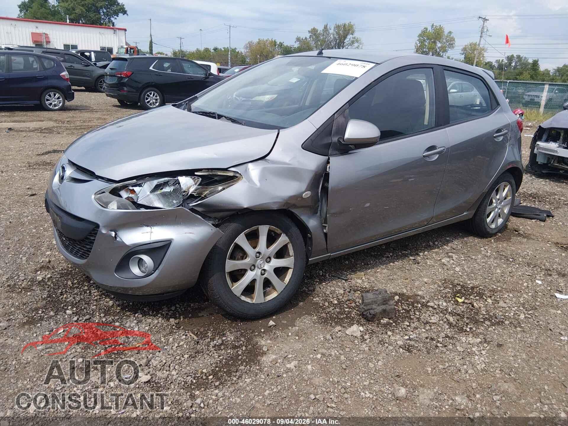 MAZDA MAZDA2 2012 - JM1DE1LY2C0142641