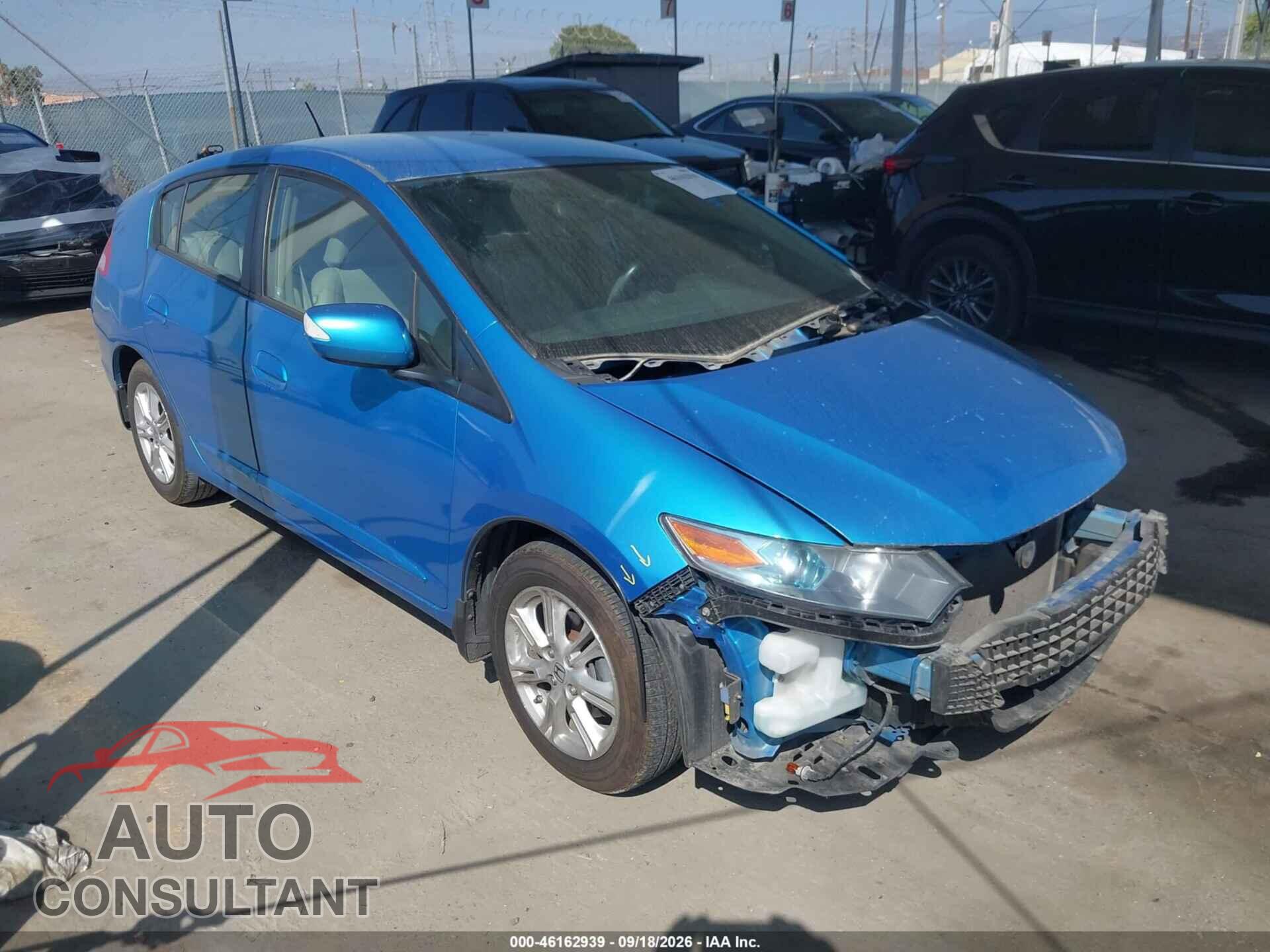 HONDA INSIGHT 2010 - JHMZE2H7XAS009363