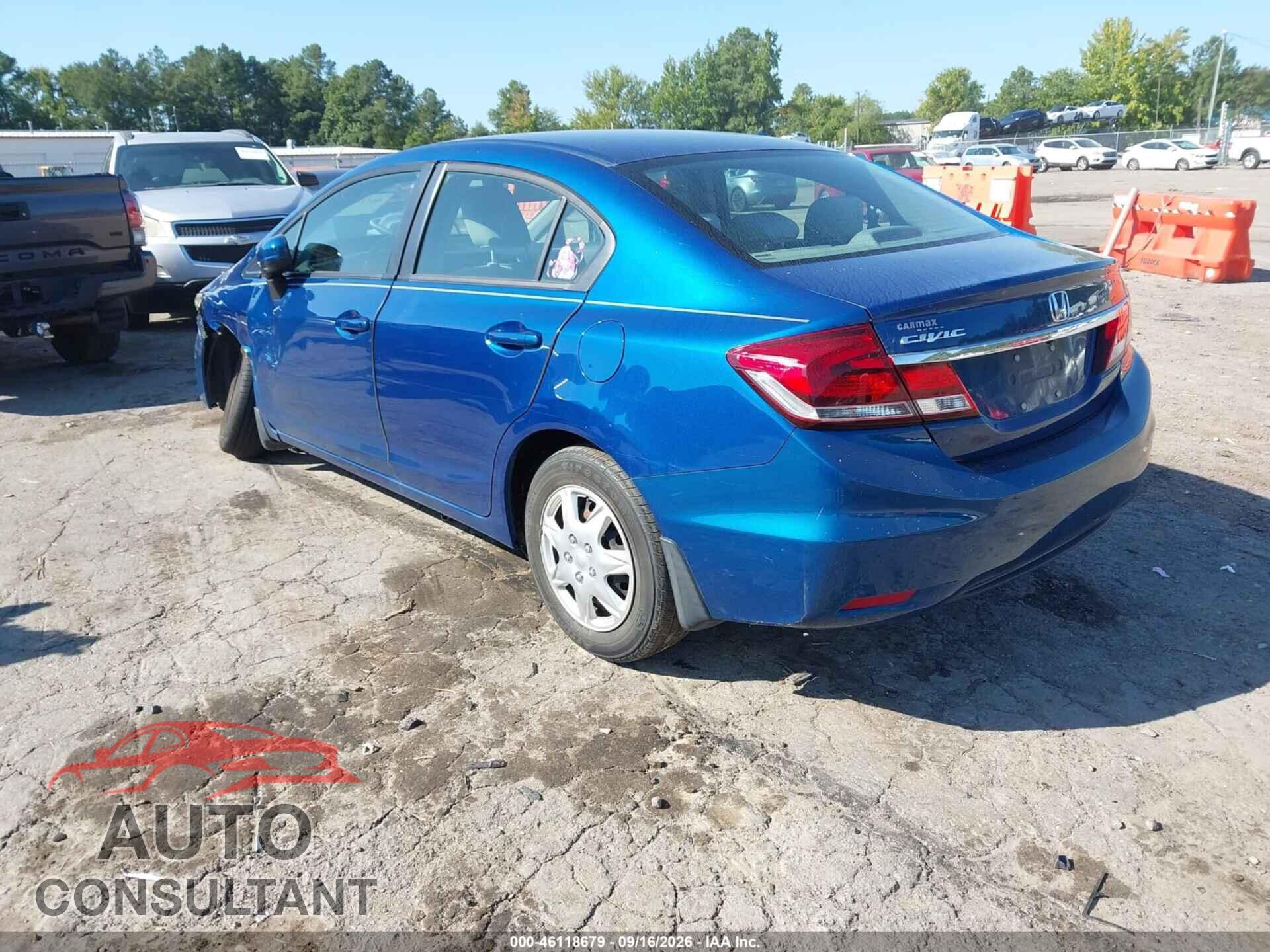 HONDA CIVIC 2015 - 19XFB2F57FE217726