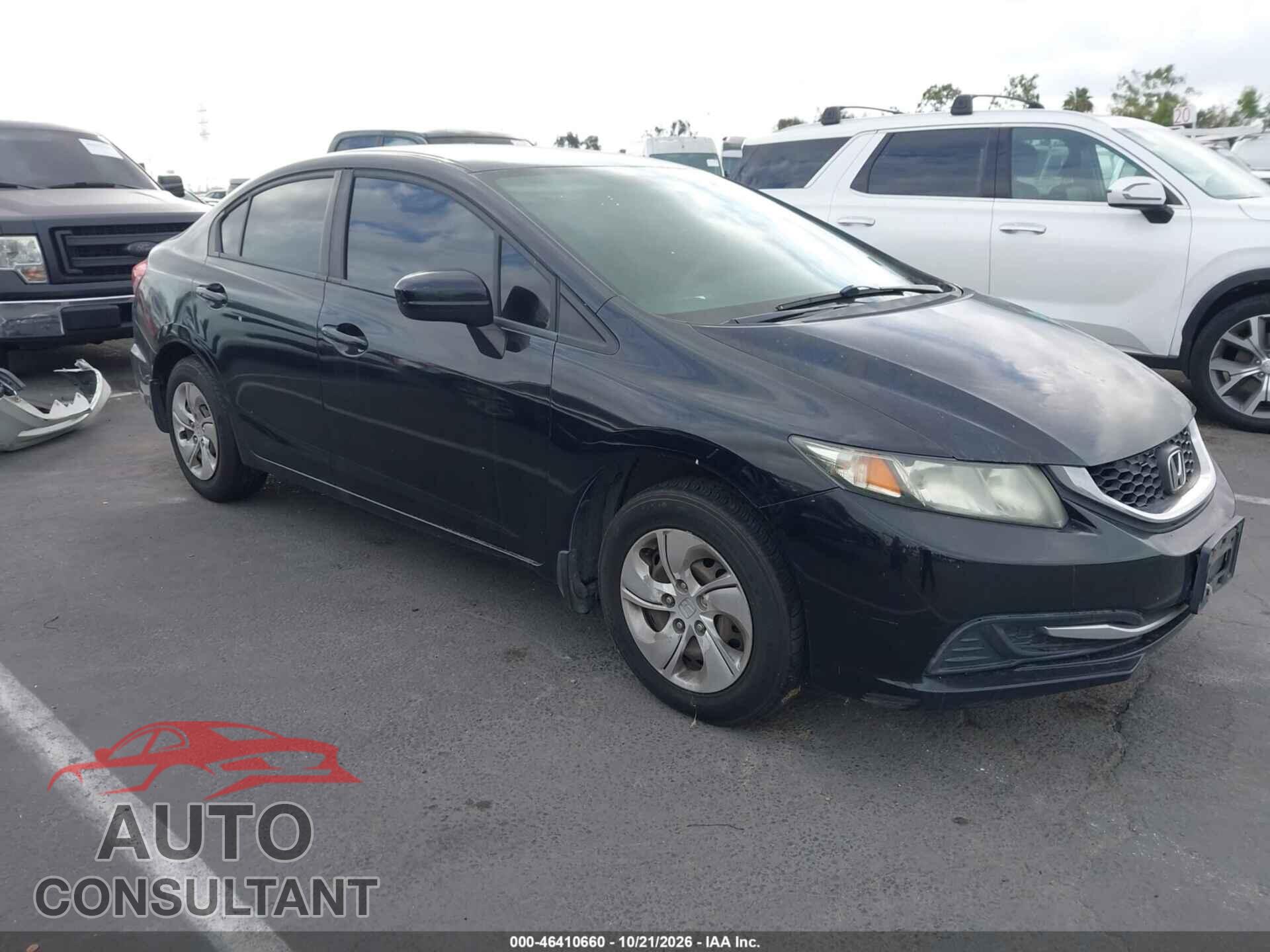 HONDA CIVIC 2014 - 19XFB2F52EE252432