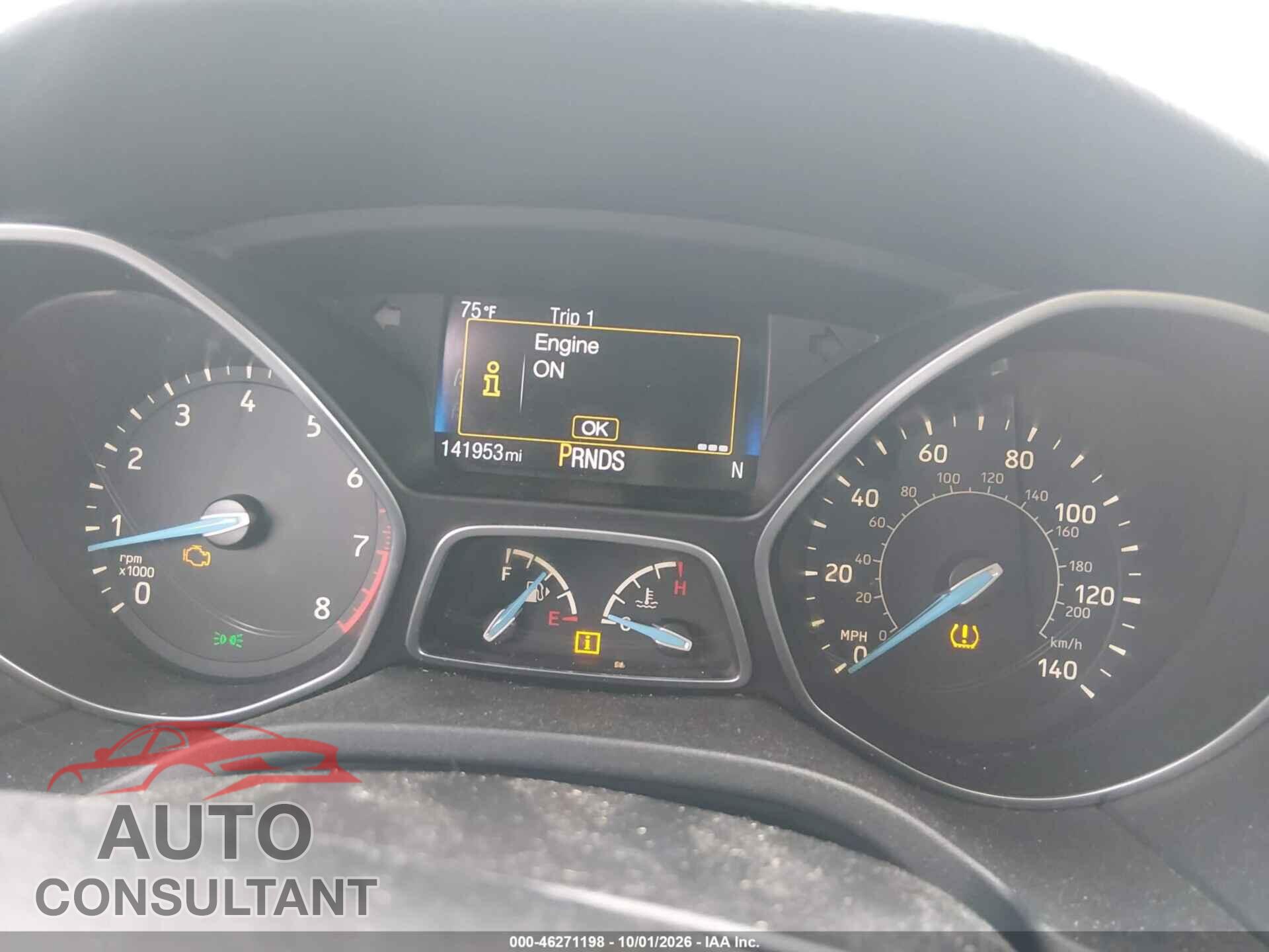 FORD FOCUS 2015 - 1FADP3N24FL378263