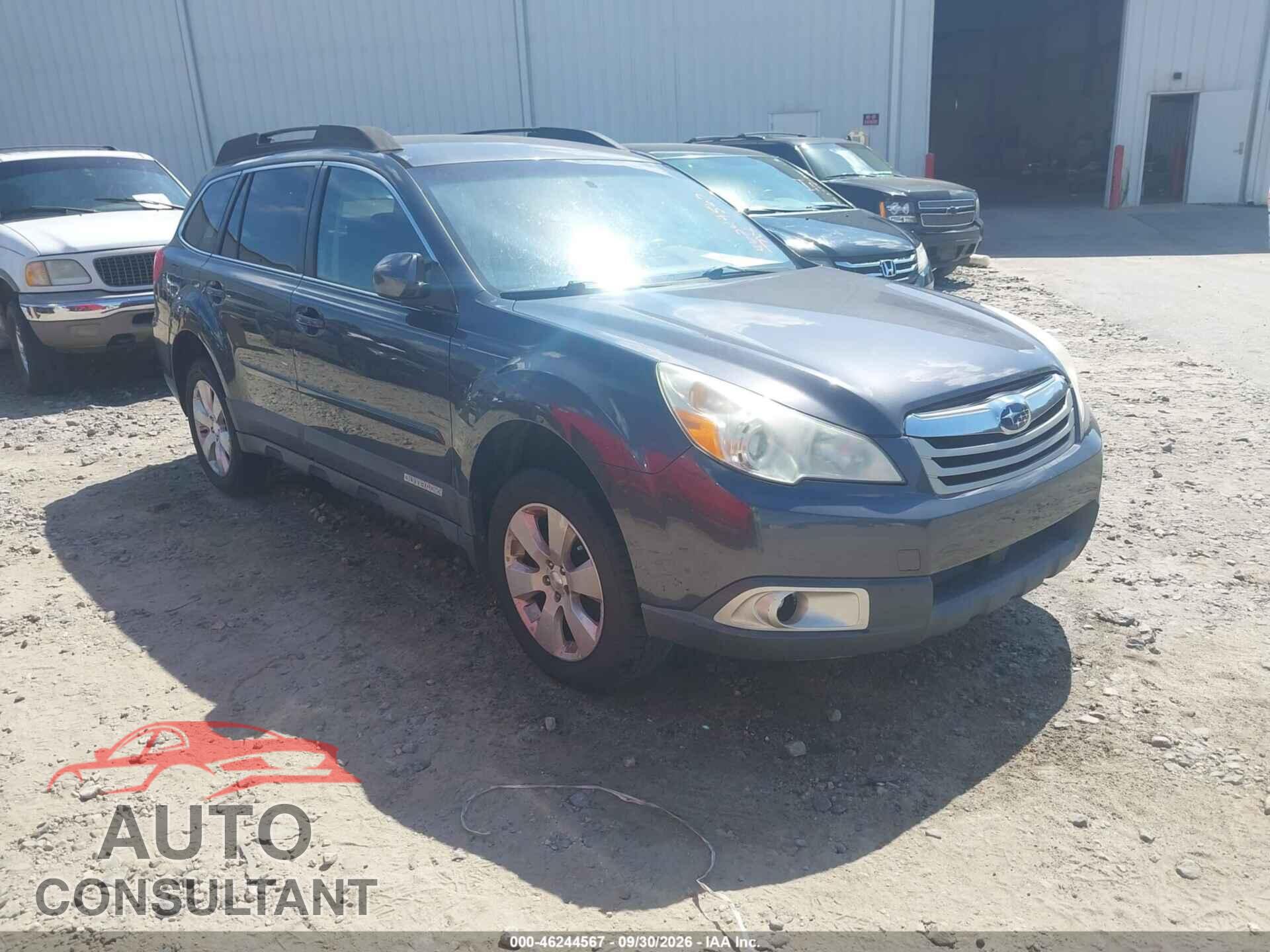 SUBARU OUTBACK 2012 - 4S4BRCCCXC3255503