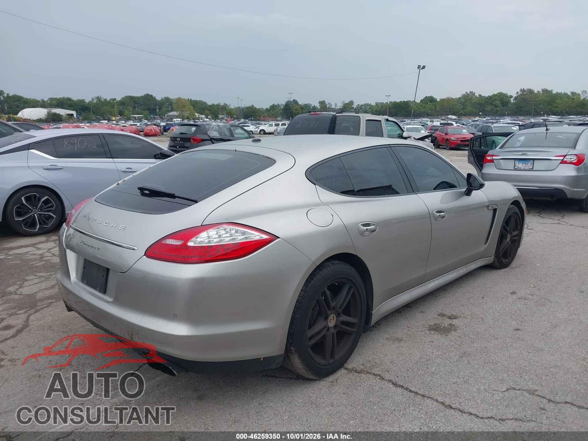 PORSCHE PANAMERA 2012 - WP0AA2A7XCL013074