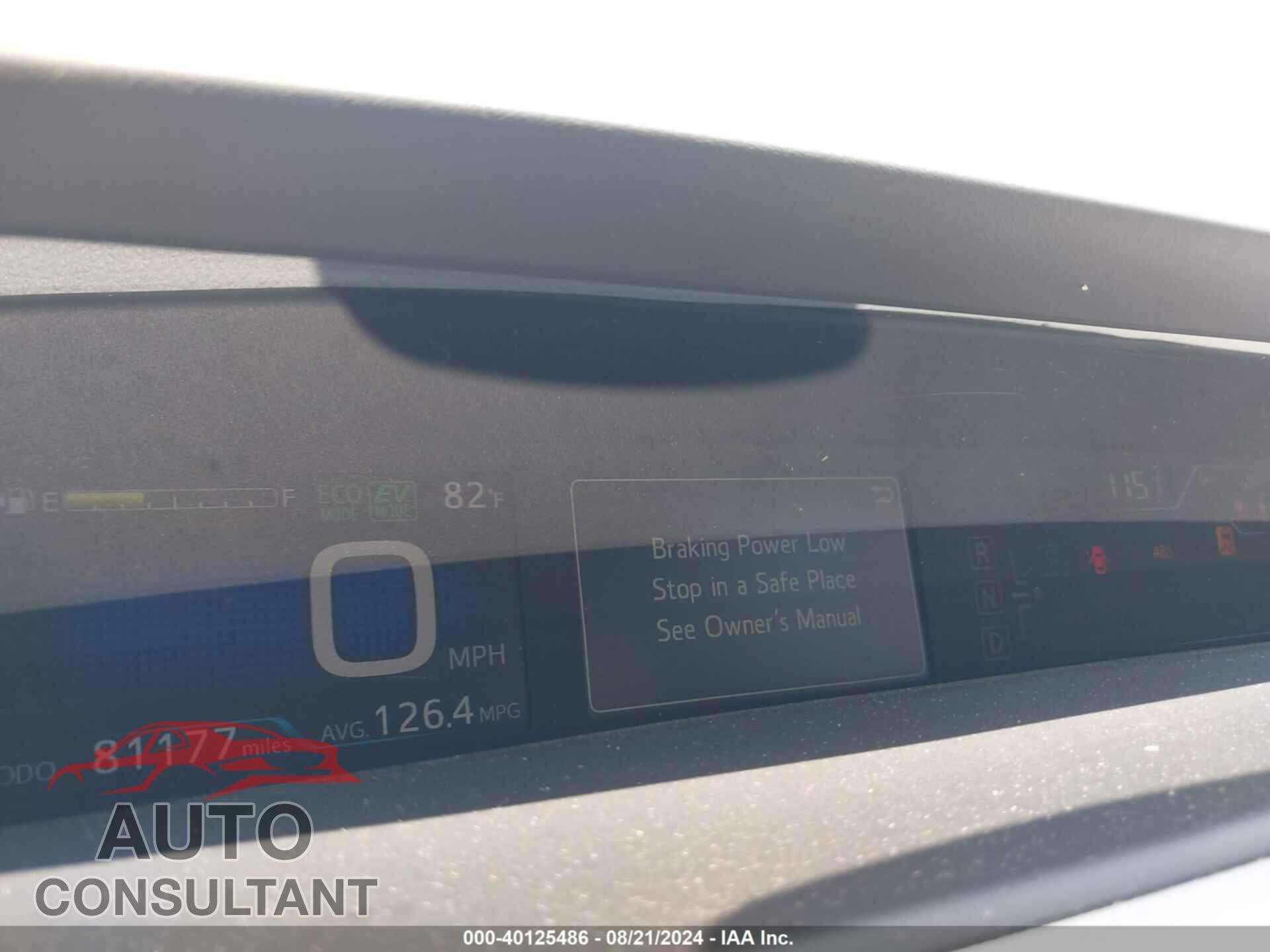TOYOTA PRIUS PRIME 2017 - JTDKARFP3H3000485