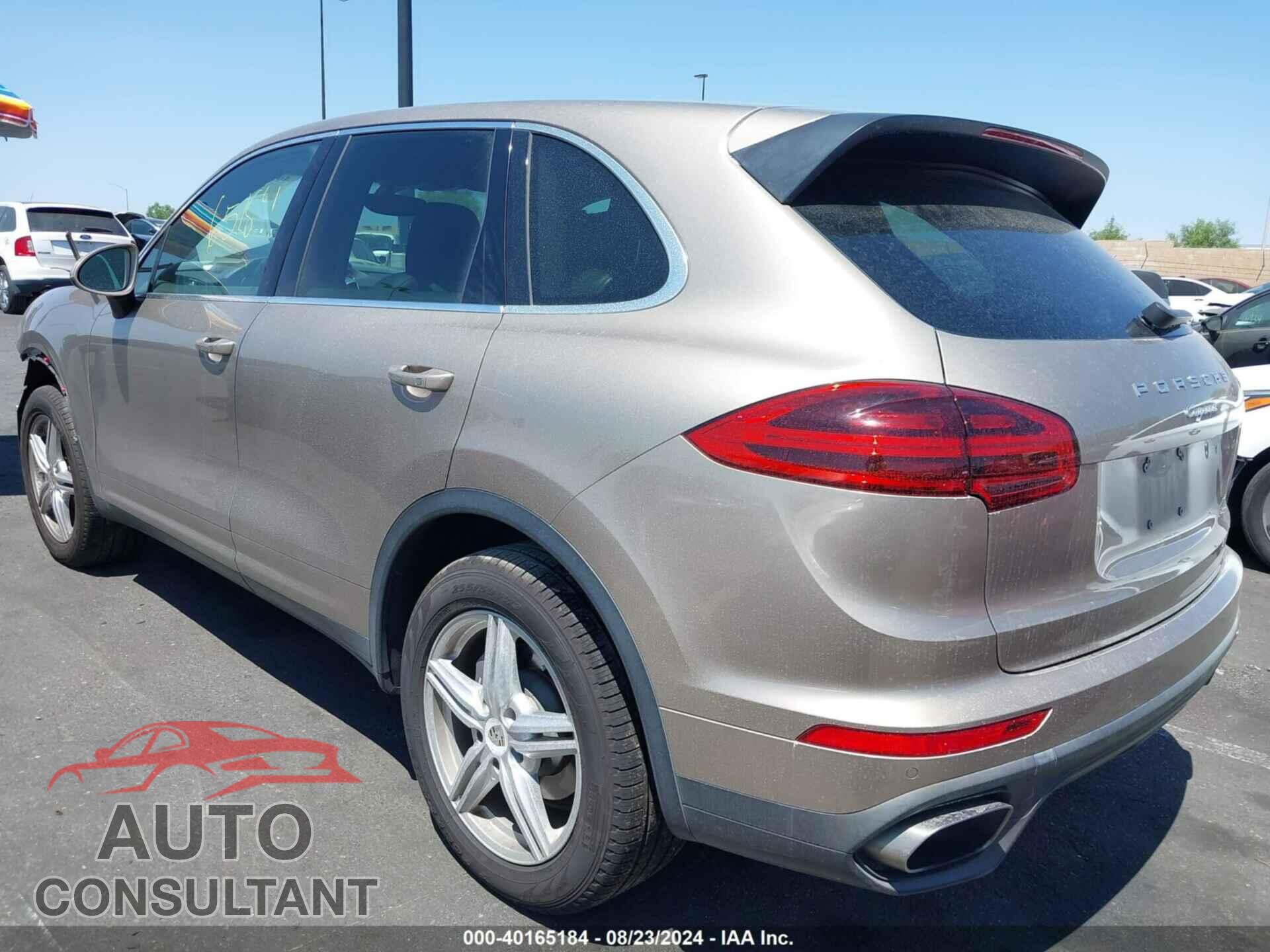 PORSCHE CAYENNE 2016 - WP1AA2A22GLA04295