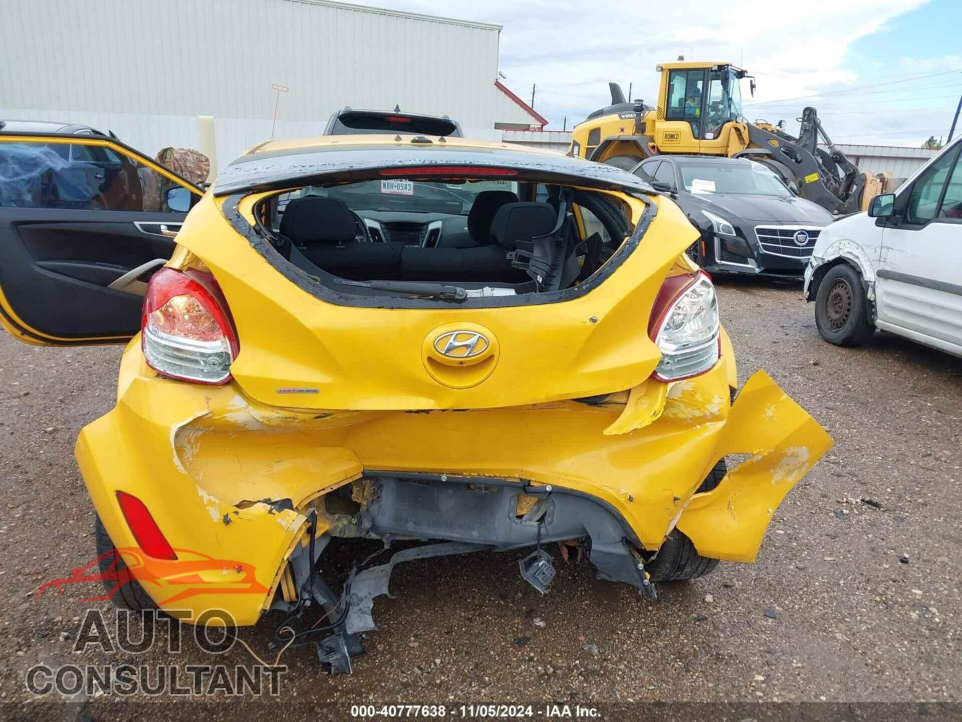 HYUNDAI VELOSTER 2016 - KMHTC6ADXGU273616