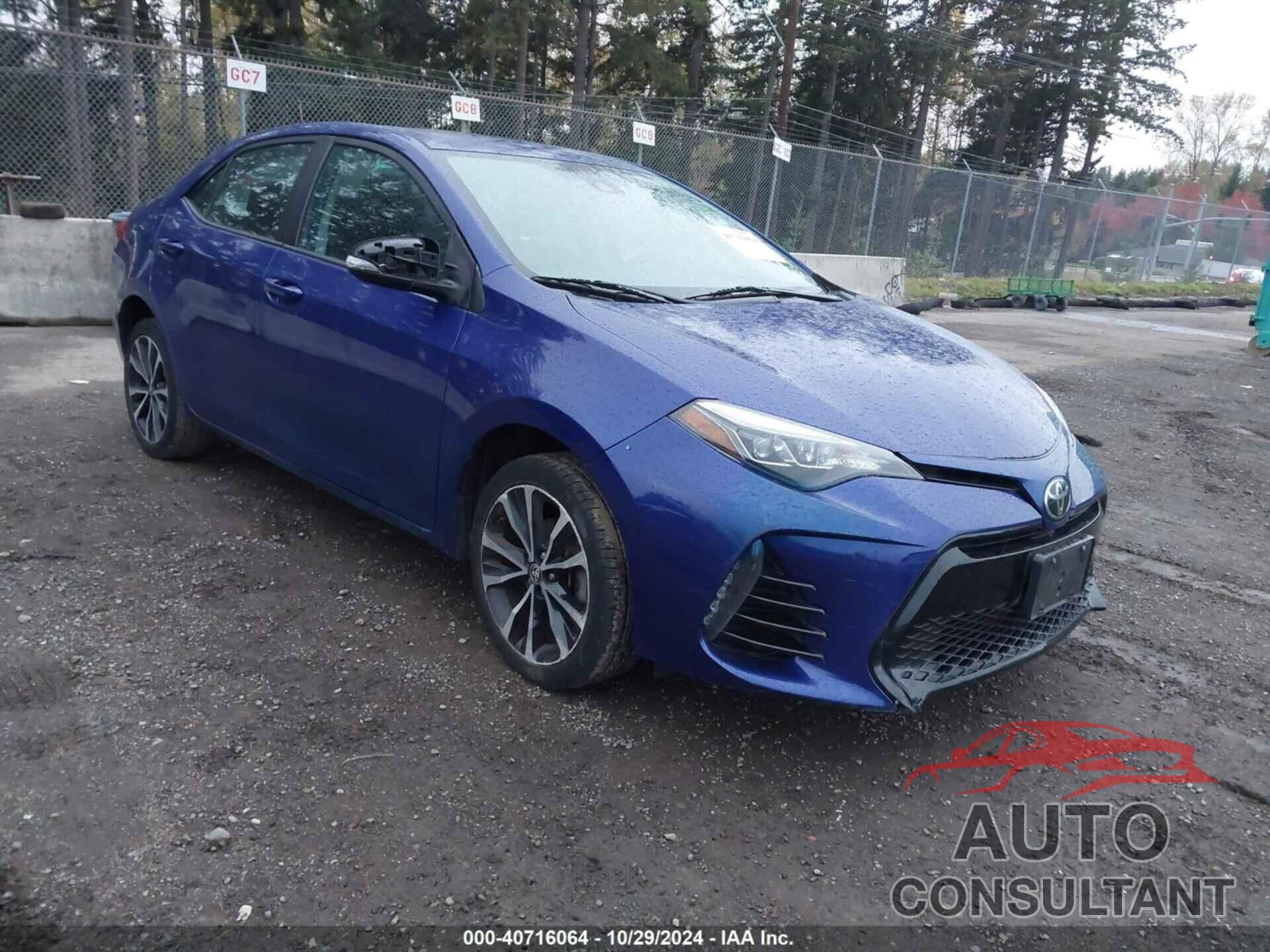 TOYOTA COROLLA 2017 - 5YFBURHE2HP650709