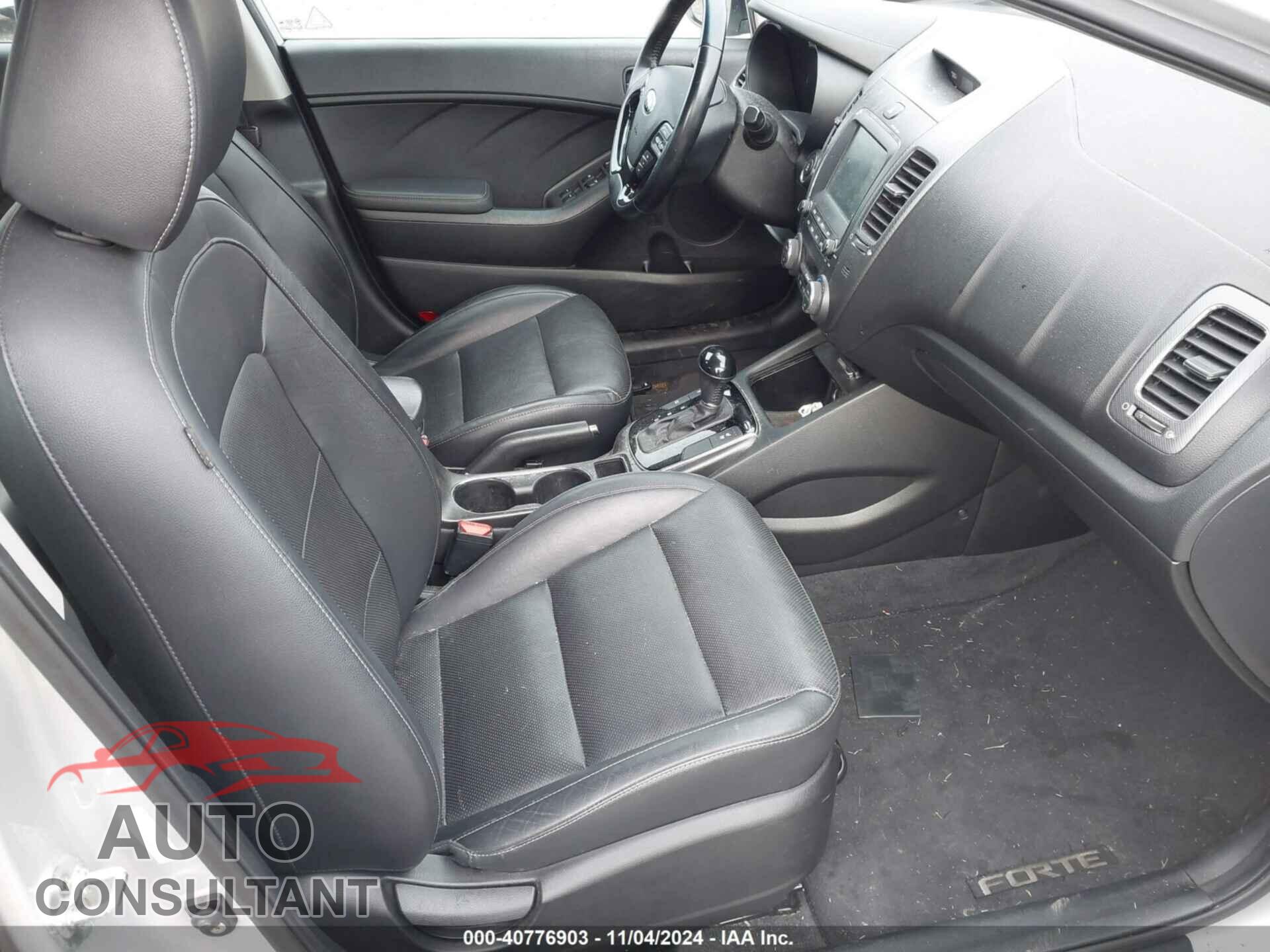 KIA FORTE 2017 - 3KPFN4A85HE005365