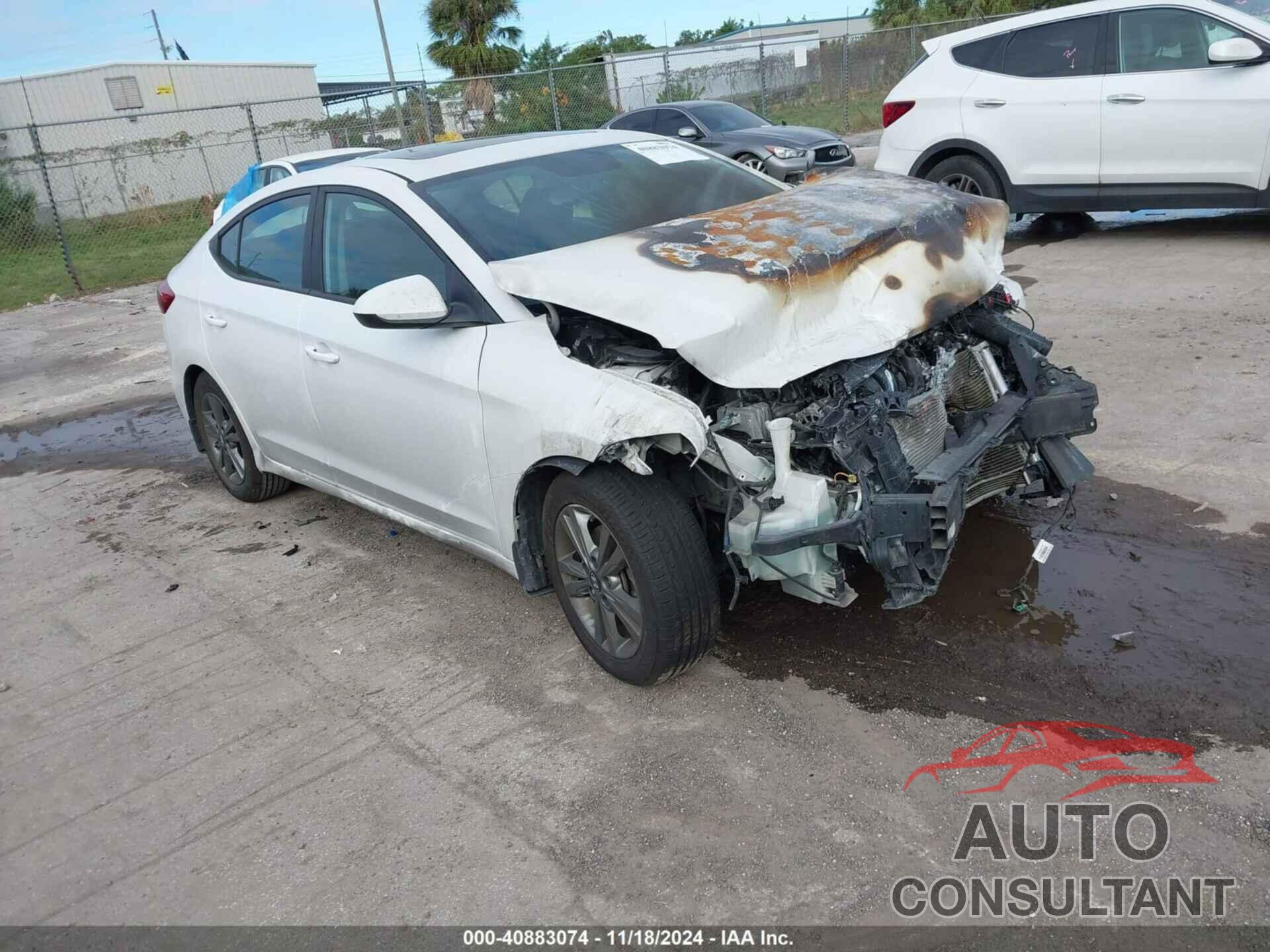 HYUNDAI ELANTRA 2017 - 5NPD84LFXHH210198