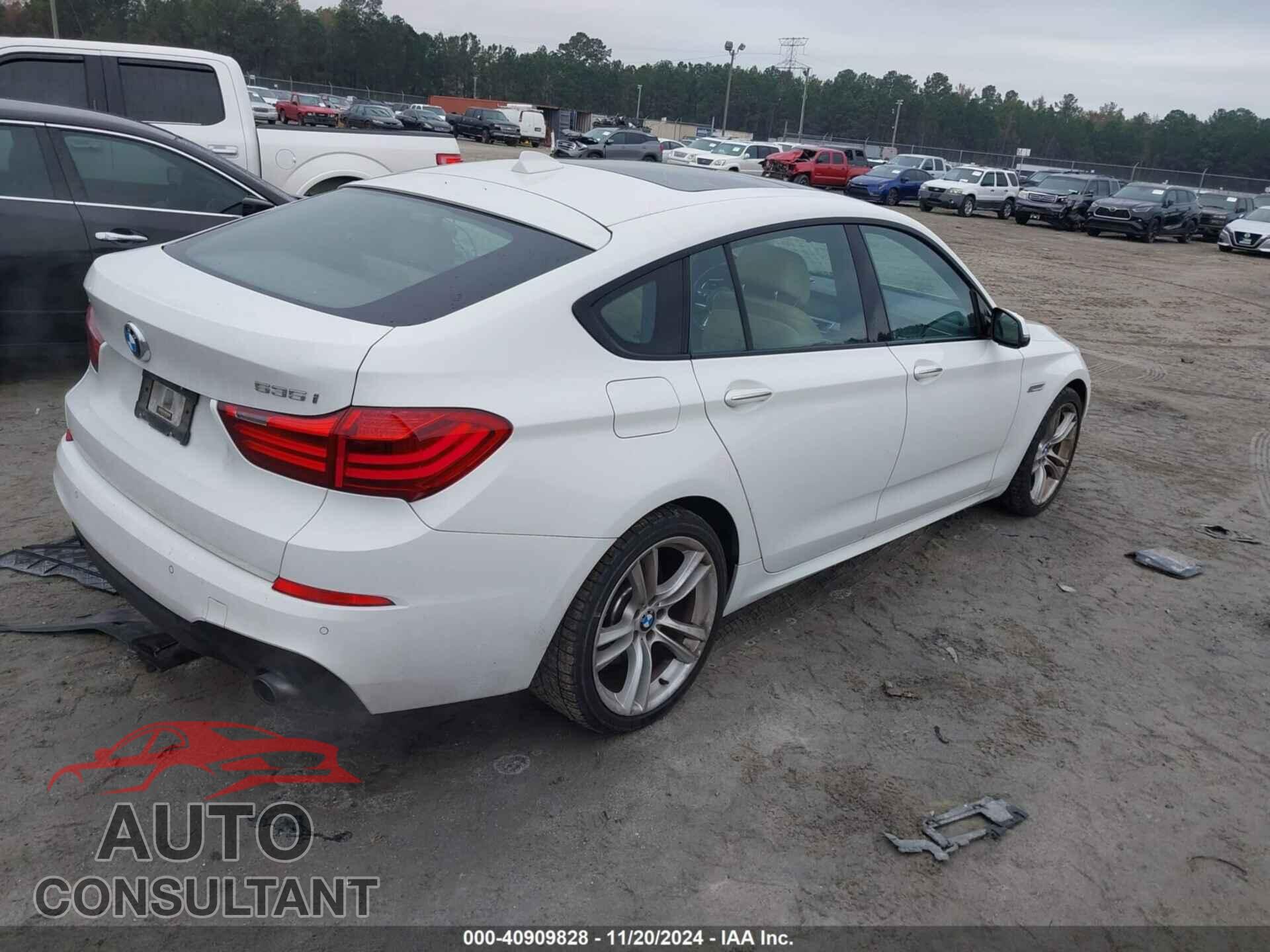 BMW 535I GRAN TURISMO 2015 - WBA5M2C51FD872294