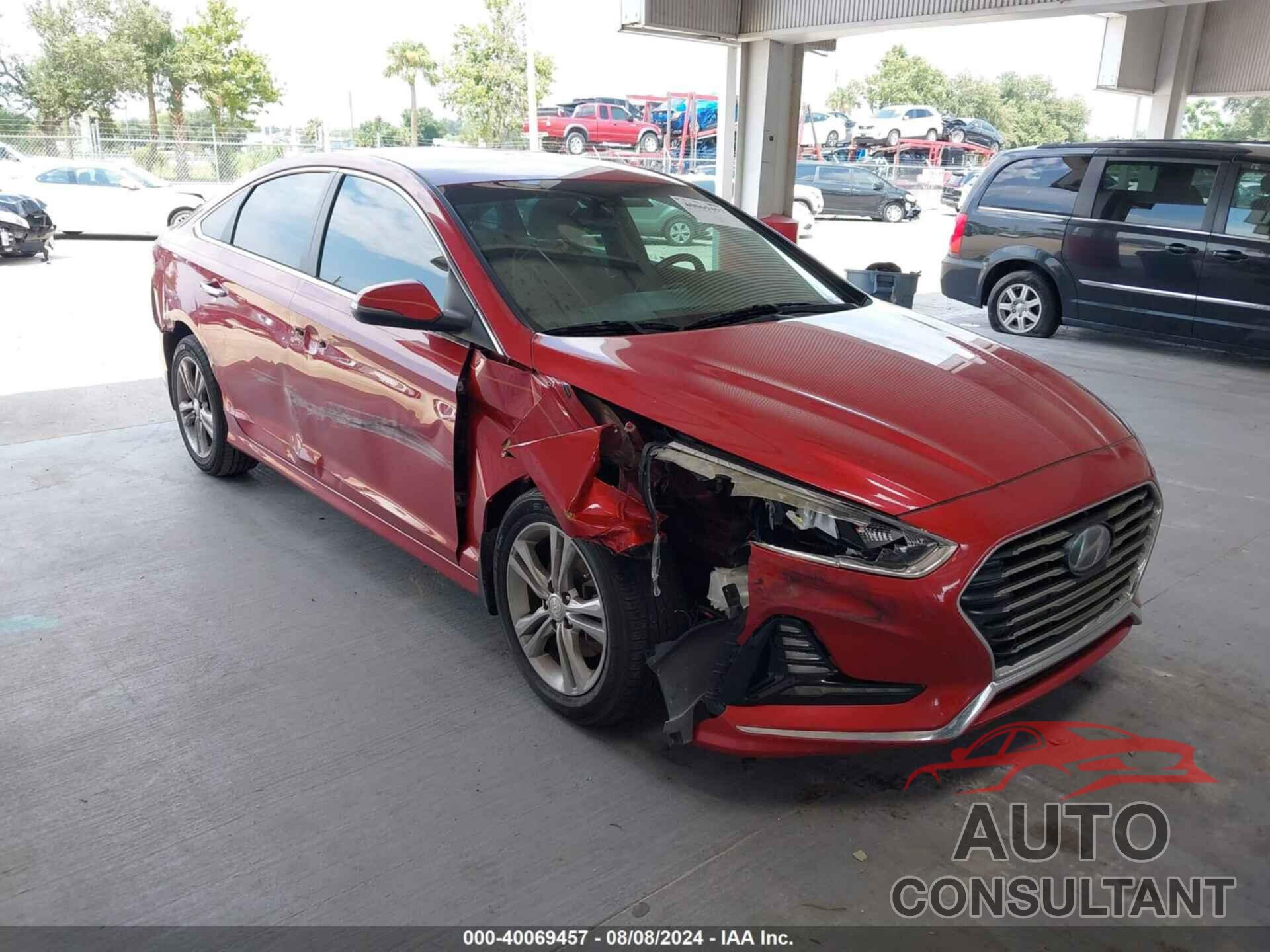 HYUNDAI SONATA 2018 - 5NPE34AF9JH661151