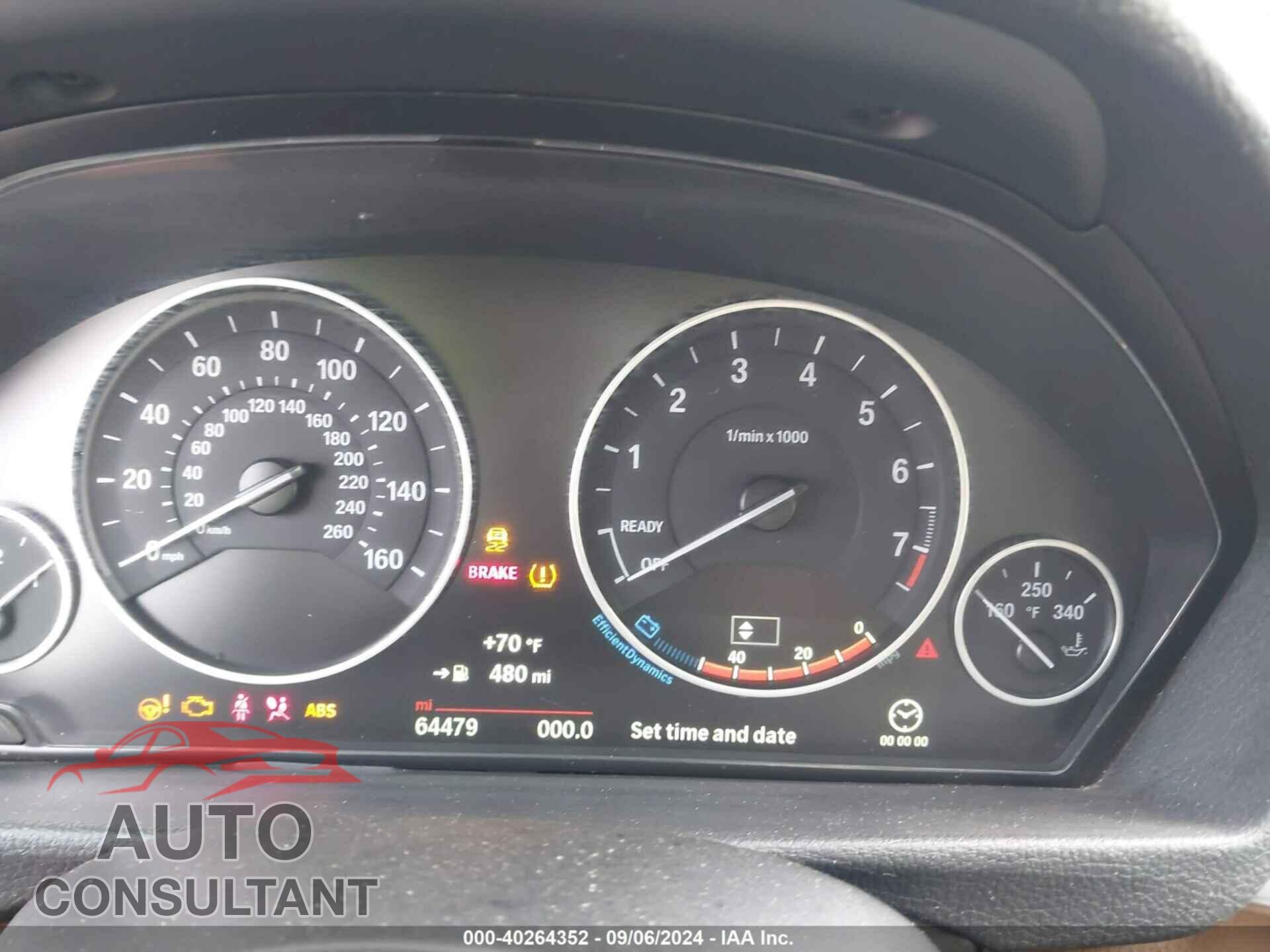BMW 328I 2016 - WBA8E7C54GK572852