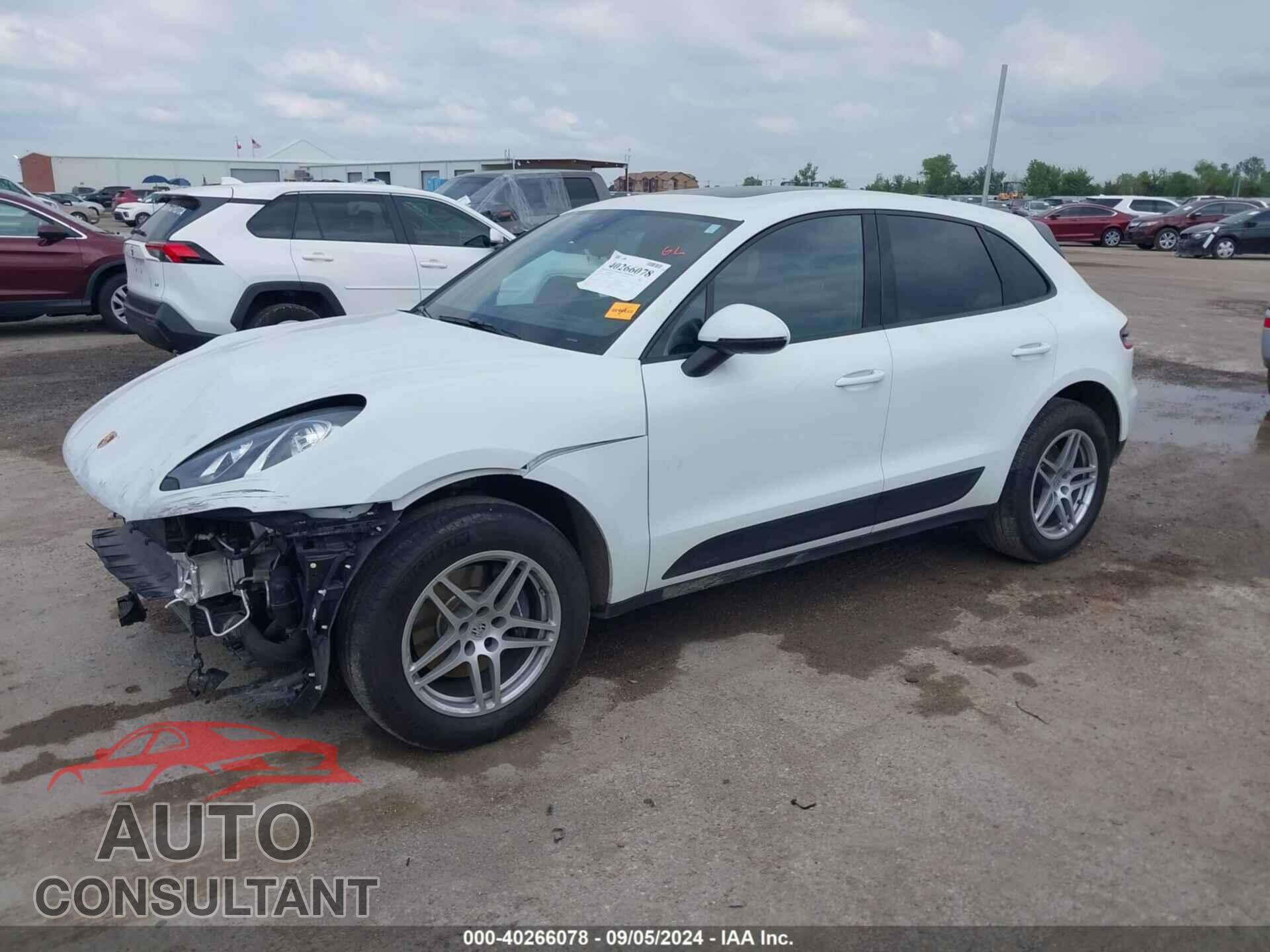 PORSCHE MACAN 2017 - WP1AA2A59HLB07015