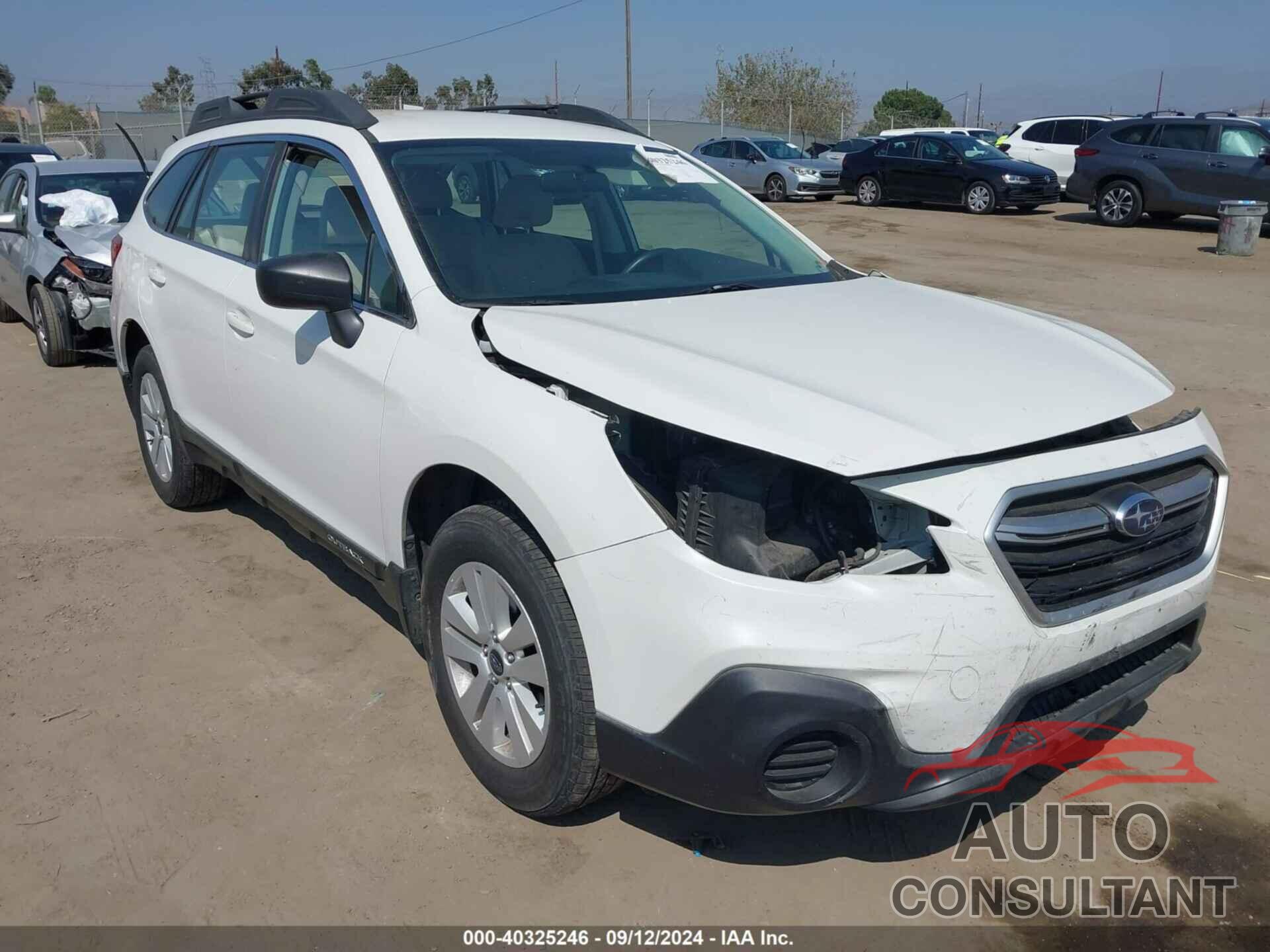 SUBARU OUTBACK 2018 - 4S4BSAAC0J3350600