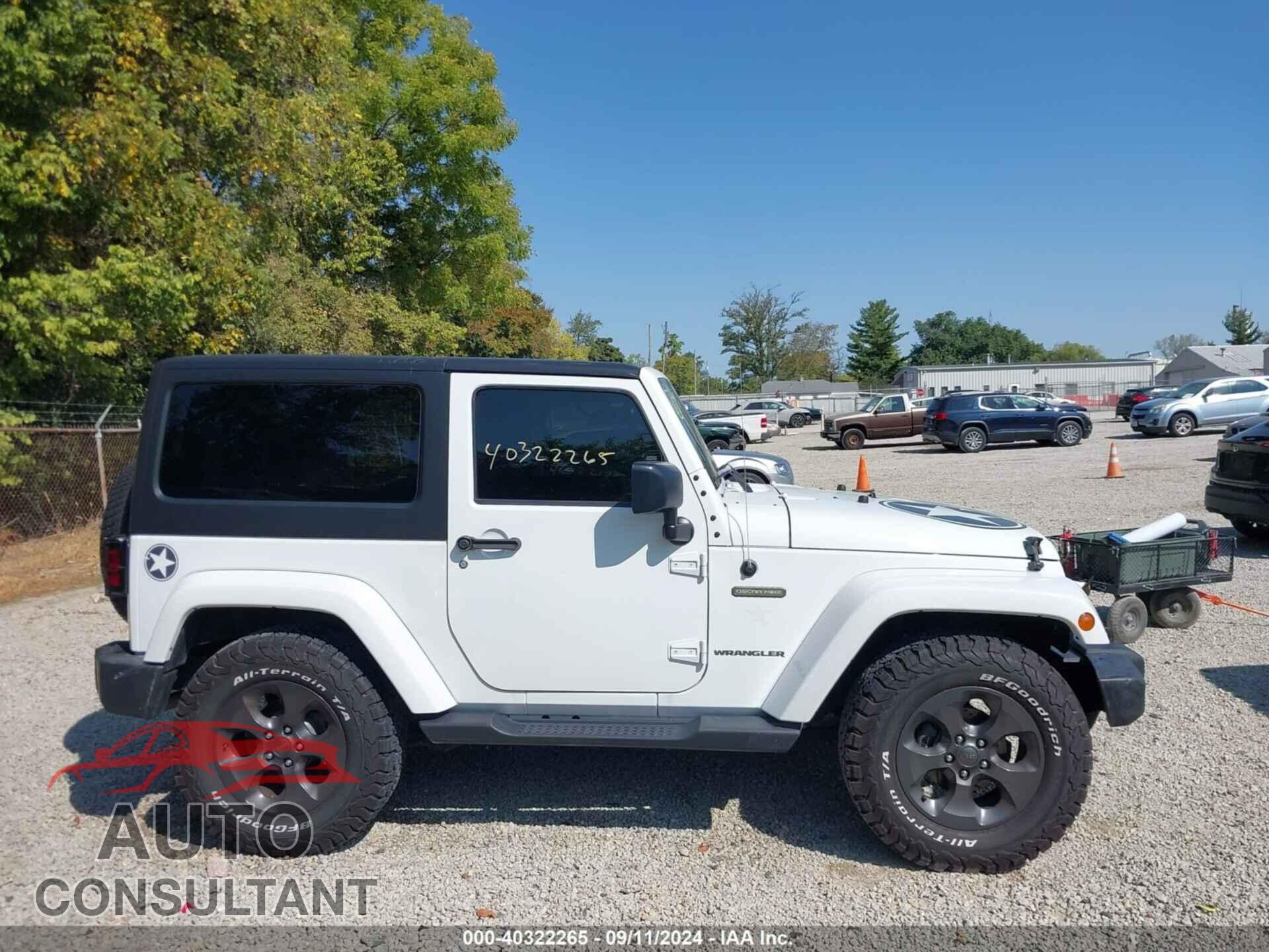 JEEP WRANGLER 2017 - 1C4AJWAG3HL563103