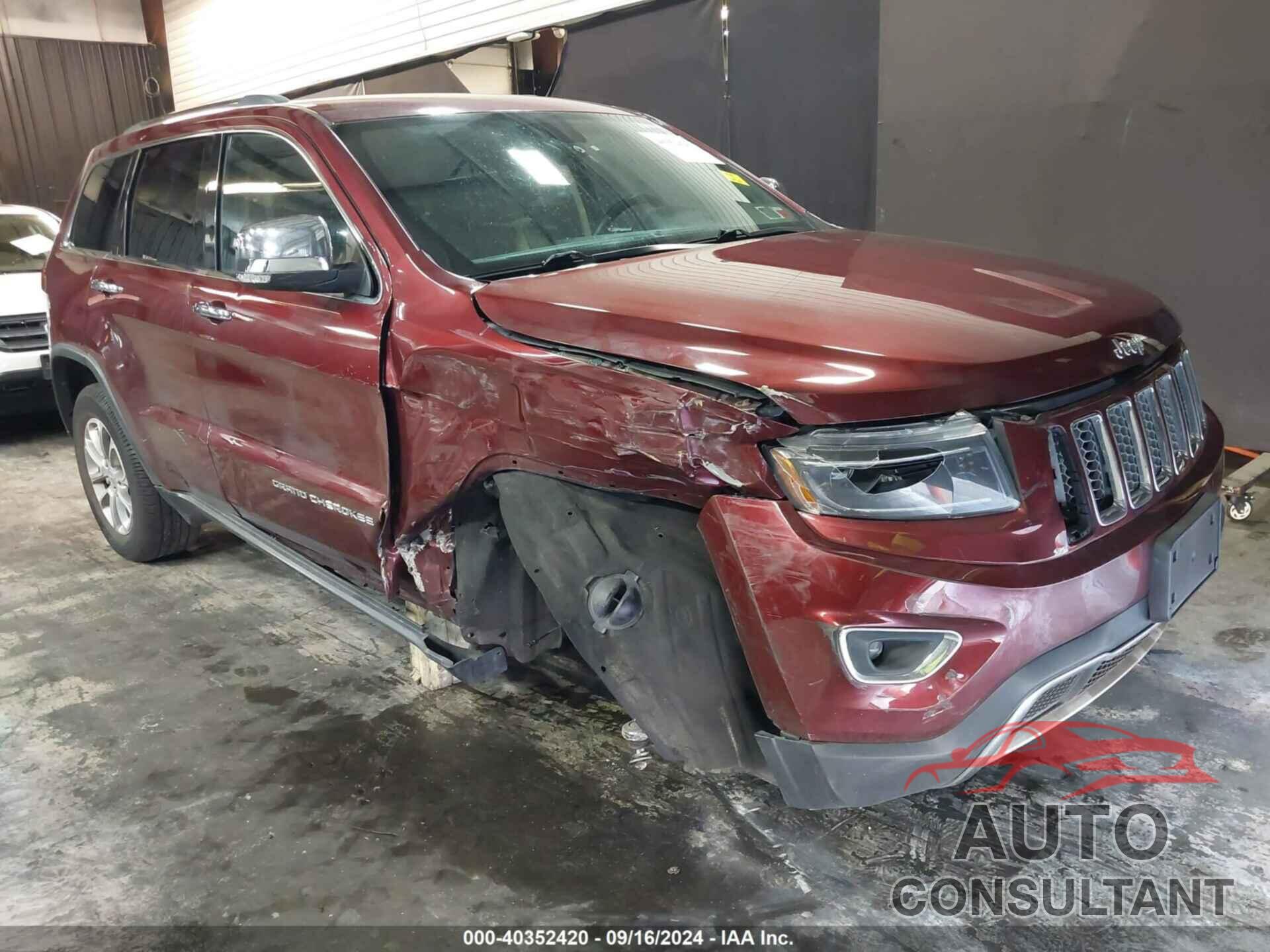 JEEP GRAND CHEROKEE 2016 - 1C4RJEBG9GC385482