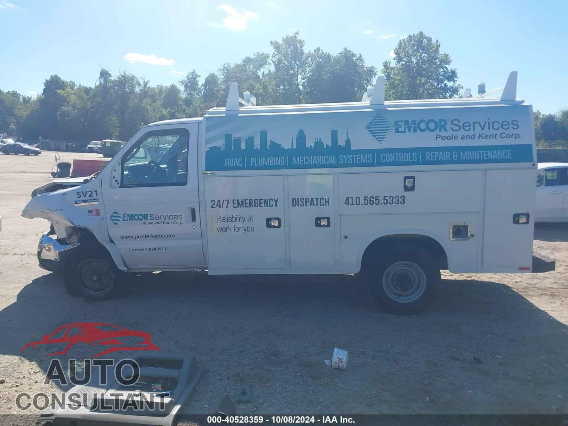 FORD E-350 CUTAWAY 2021 - 1FDWE3FNXMDC35192