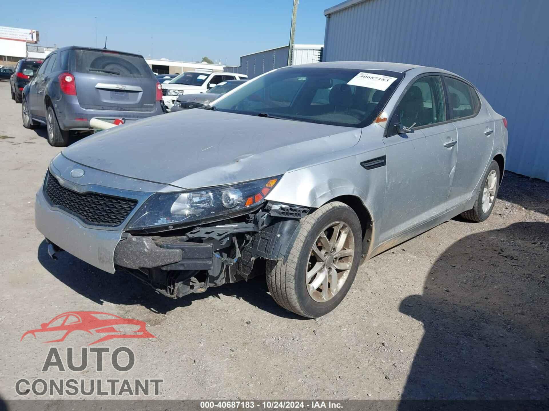 KIA OPTIMA 2013 - KNAGM4A71D5400855