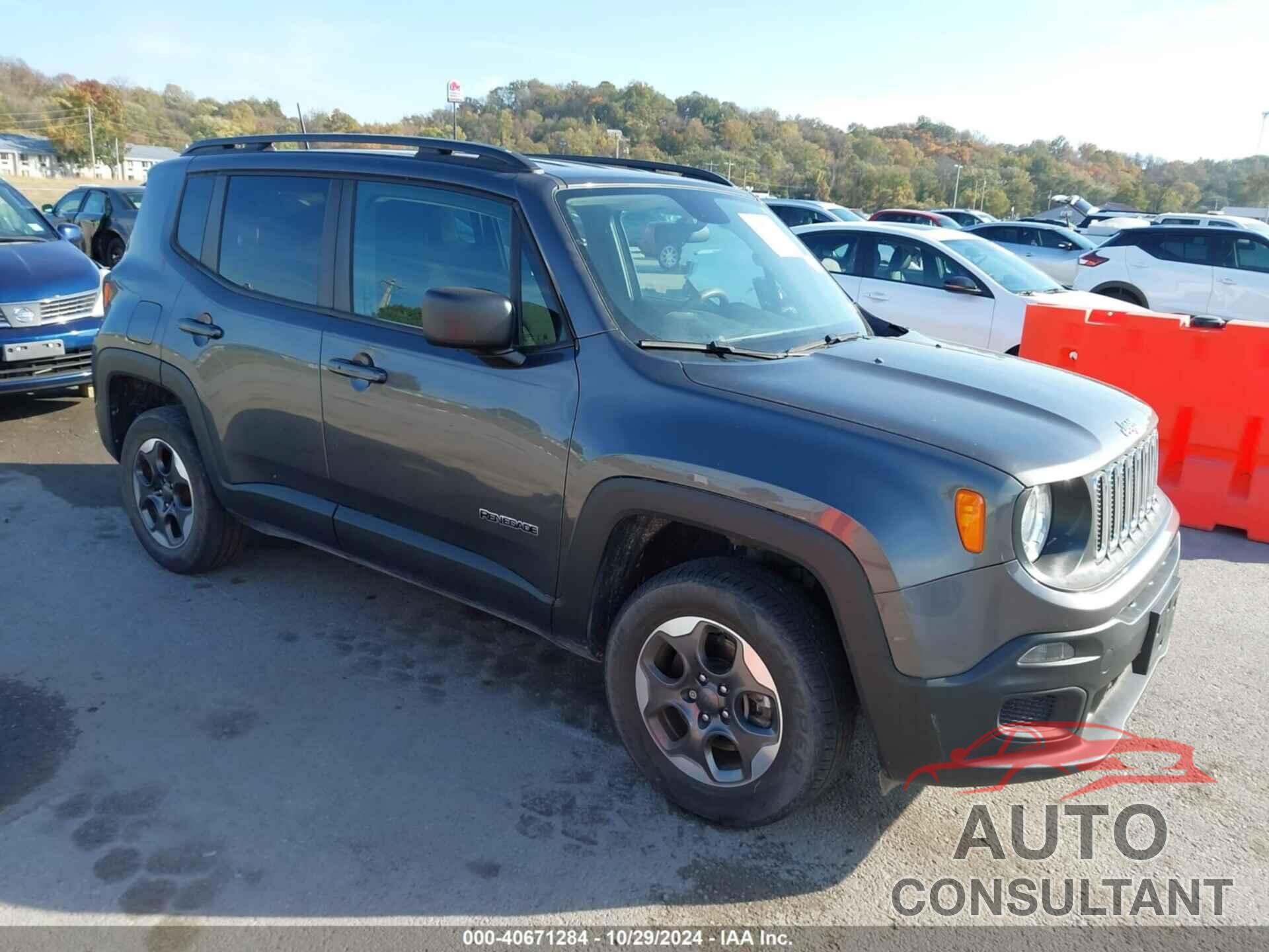 JEEP RENEGADE 2017 - ZACCJBAB1HPG40097