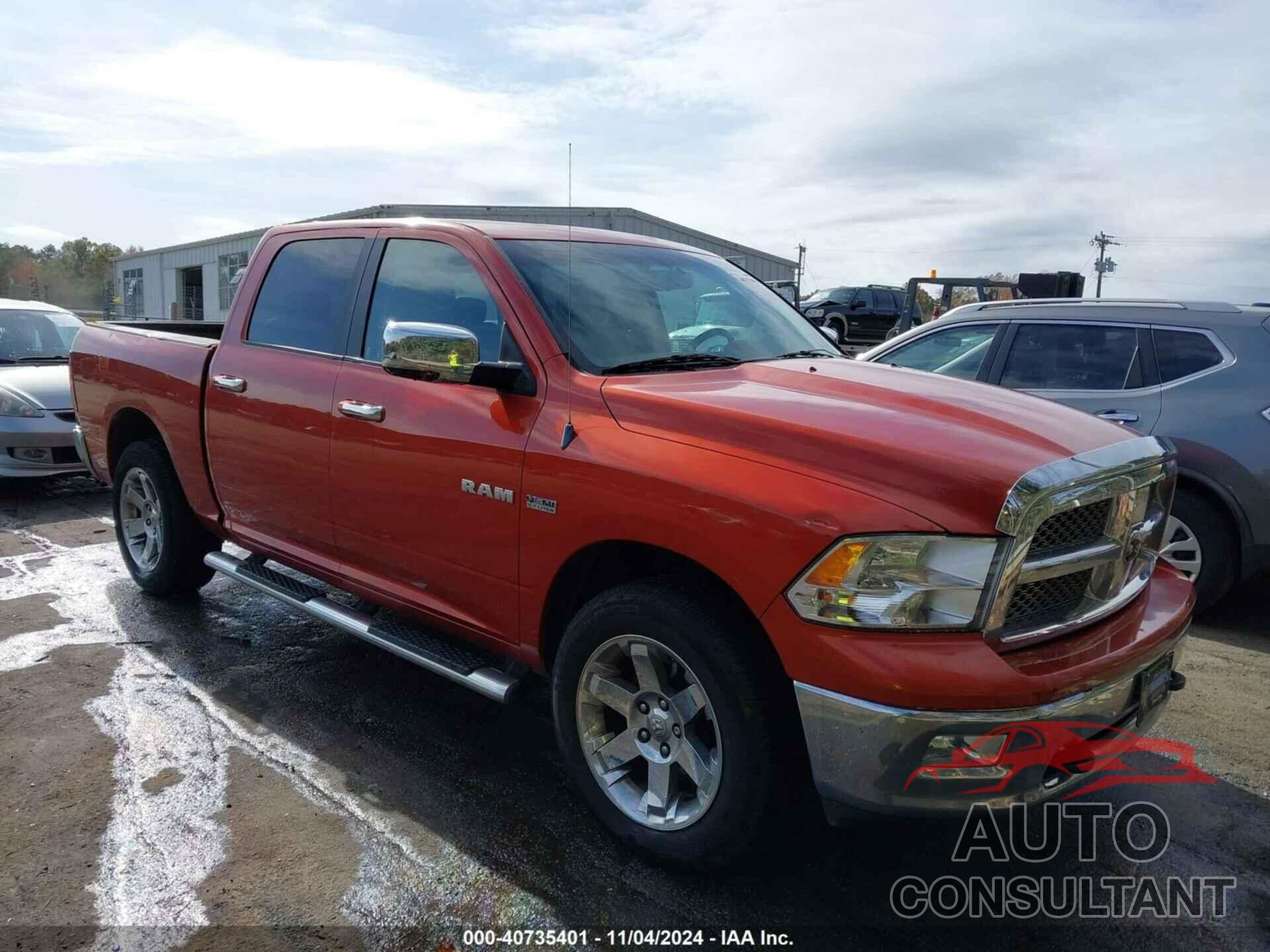 DODGE RAM 1500 2009 - 1D3HV13T69S746686
