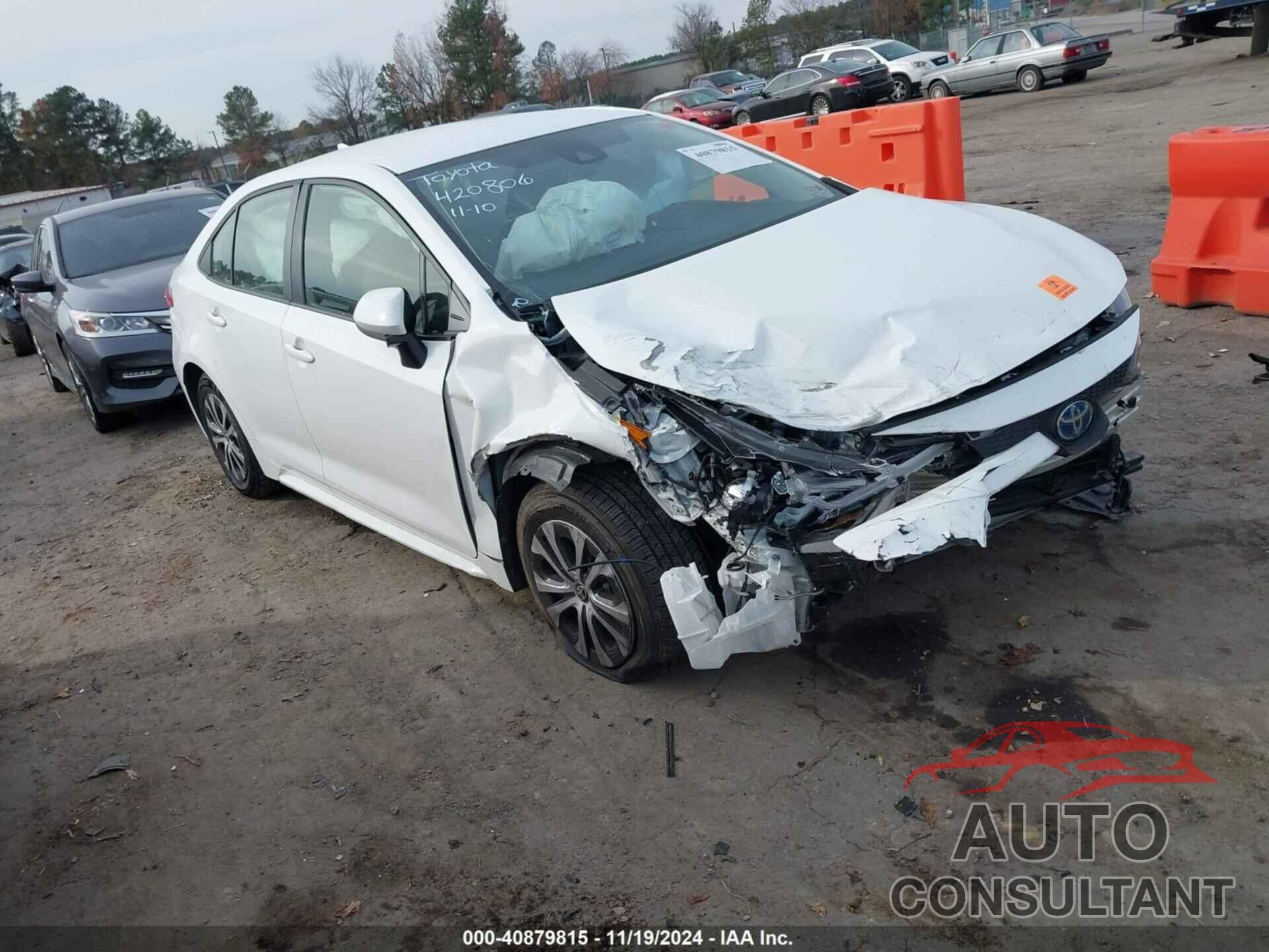 TOYOTA COROLLA 2022 - JTDEAMDE6N3000199