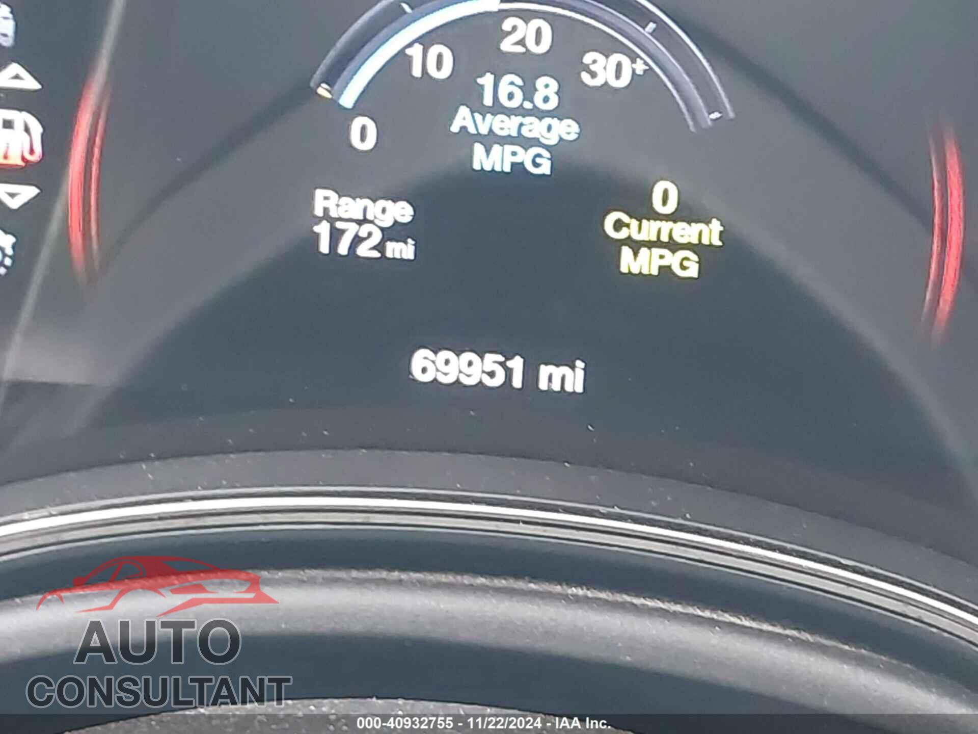 DODGE DURANGO 2019 - 1C4RDJDG3KC525791
