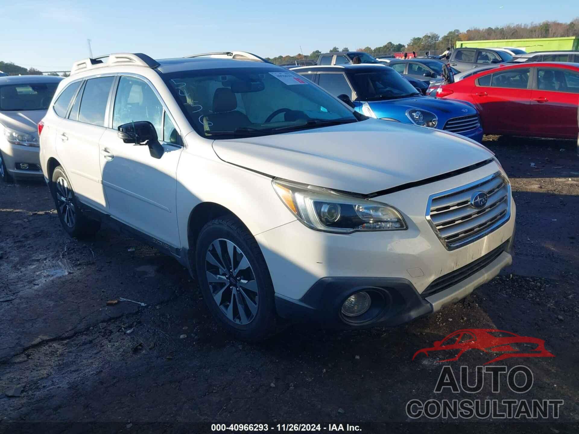 SUBARU OUTBACK 2016 - 4S4BSBNC6G3359567