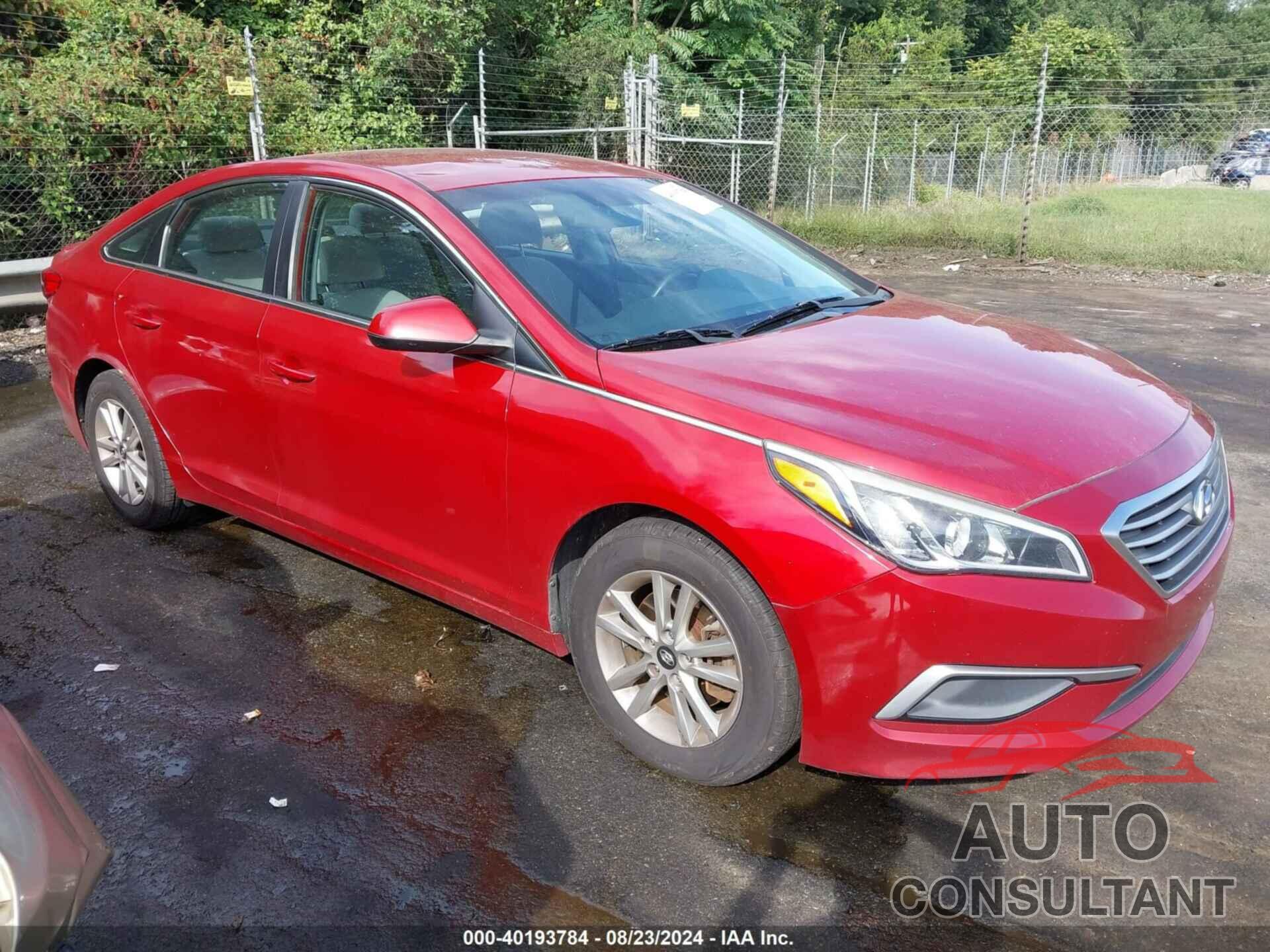 HYUNDAI SONATA 2017 - 5NPE24AF7HH570926