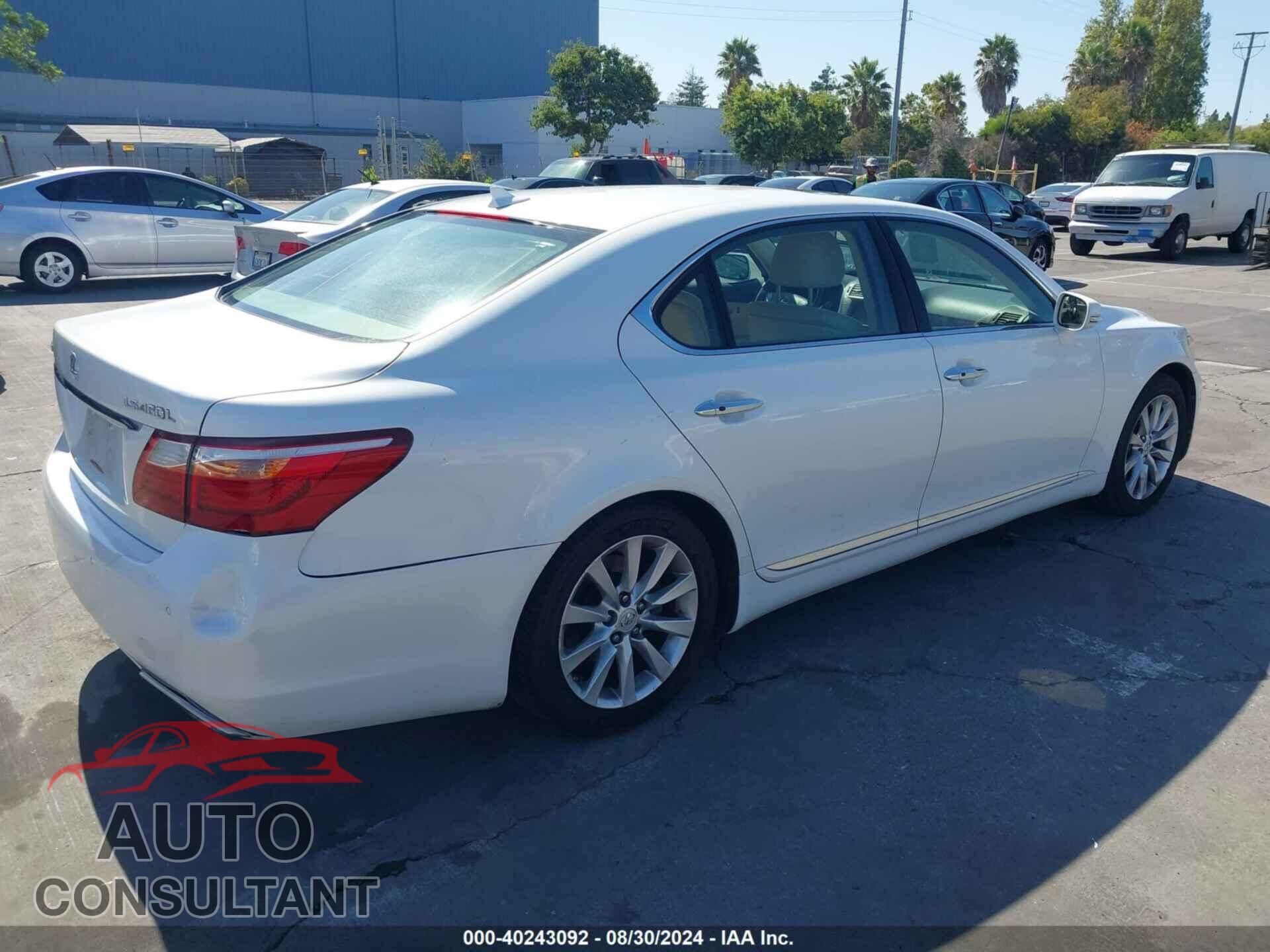 LEXUS LS 460 2010 - JTHGL5EF4A5041699