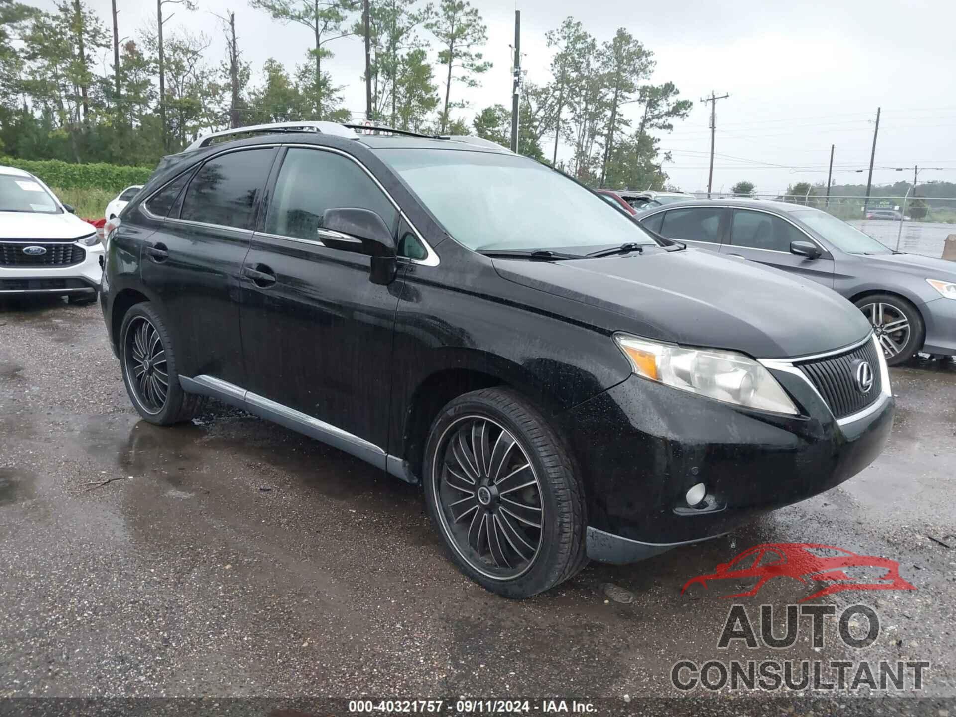 LEXUS RX 350 2011 - 2T2ZK1BA5BC053083