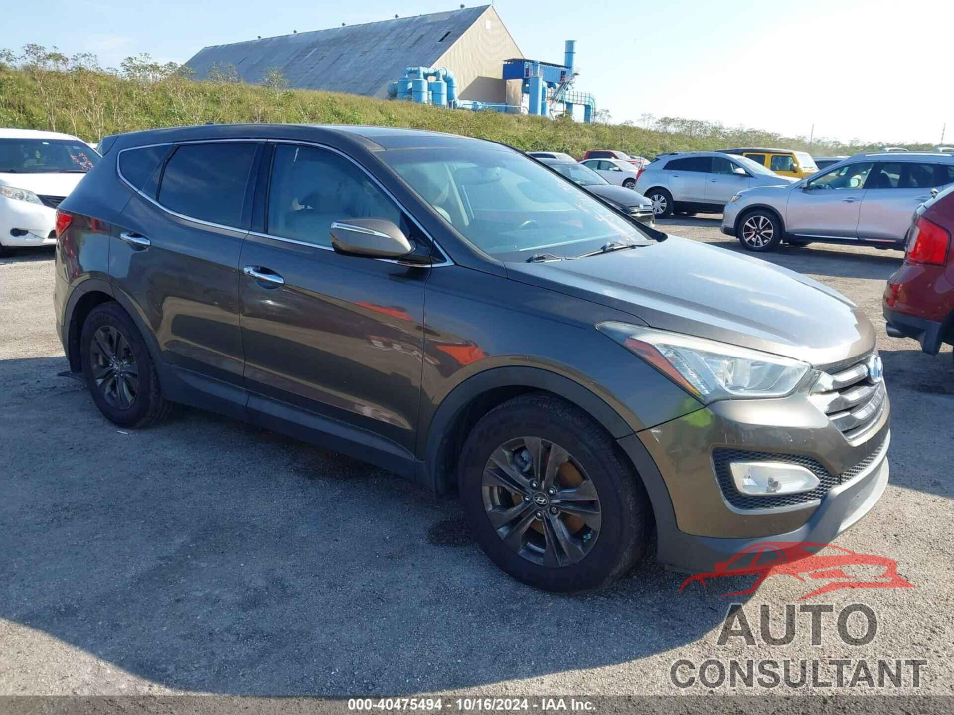 HYUNDAI SANTA FE 2013 - 5XYZU3LB9DG022153