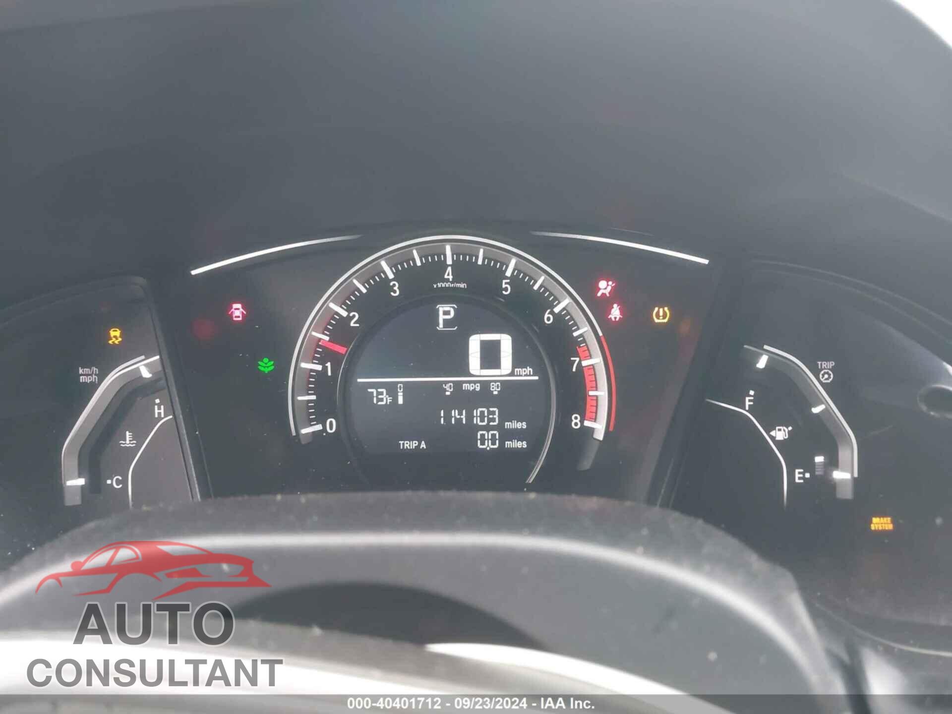 HONDA CIVIC 2016 - 2HGFC2F58GH521393