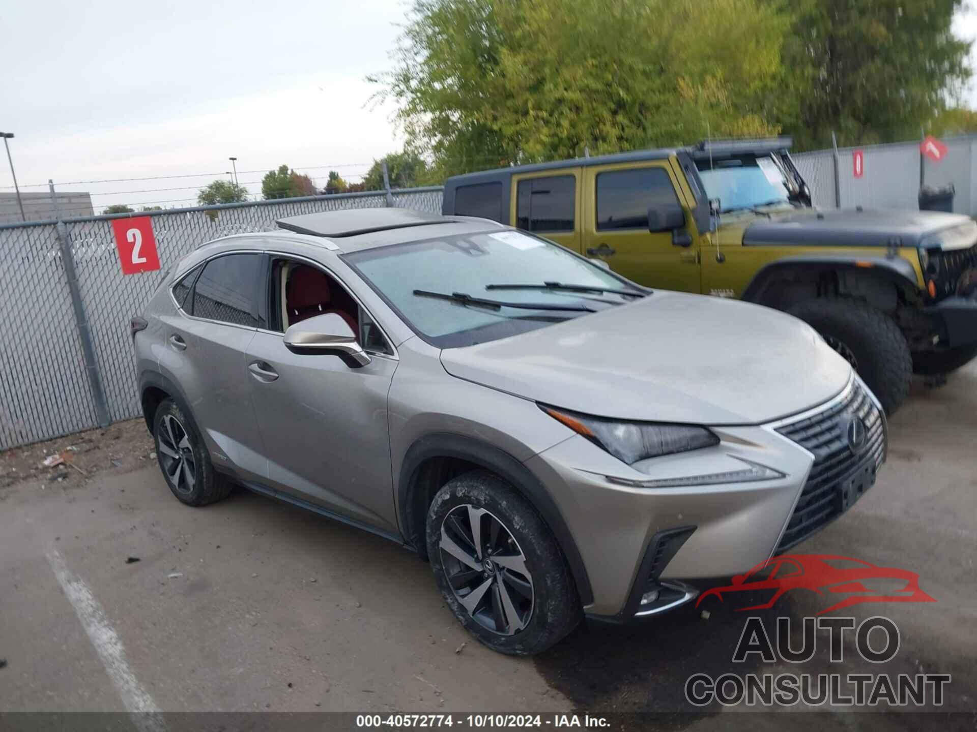 LEXUS NX 2019 - JTJBJRBZ7K2112191