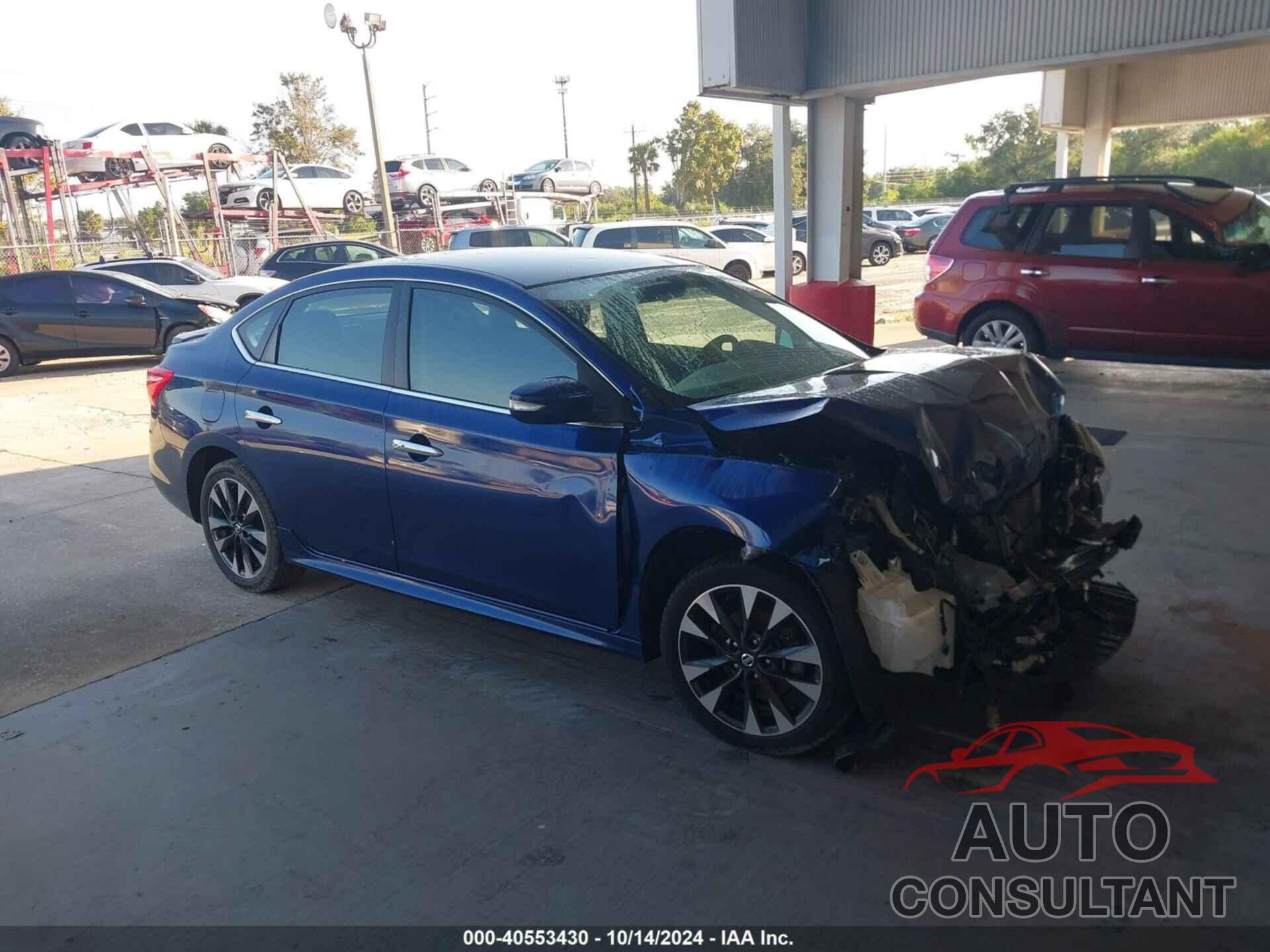 NISSAN SENTRA 2018 - 3N1AB7AP3JY268375