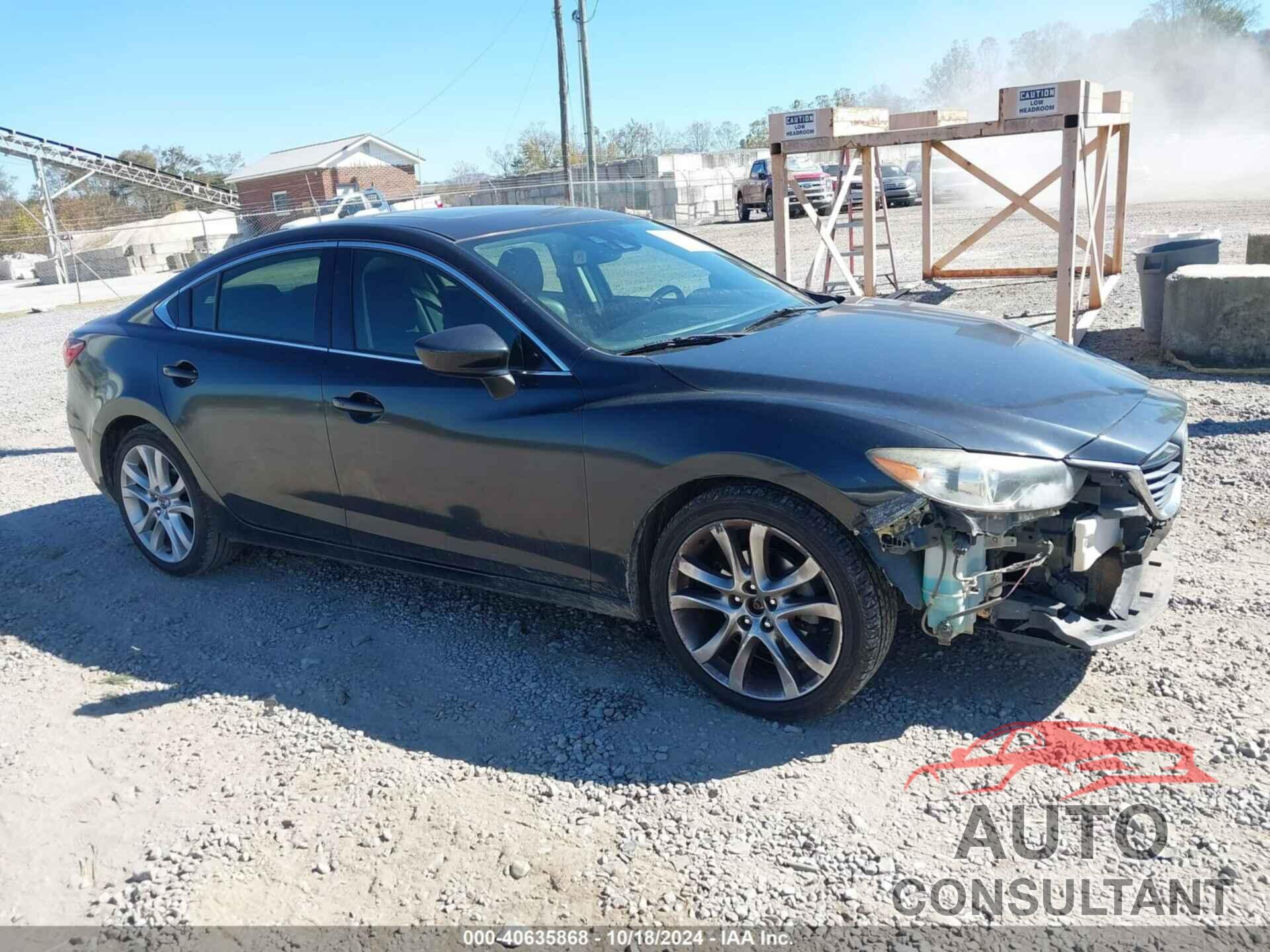 MAZDA MAZDA6 2015 - JM1GJ1W68F1165505