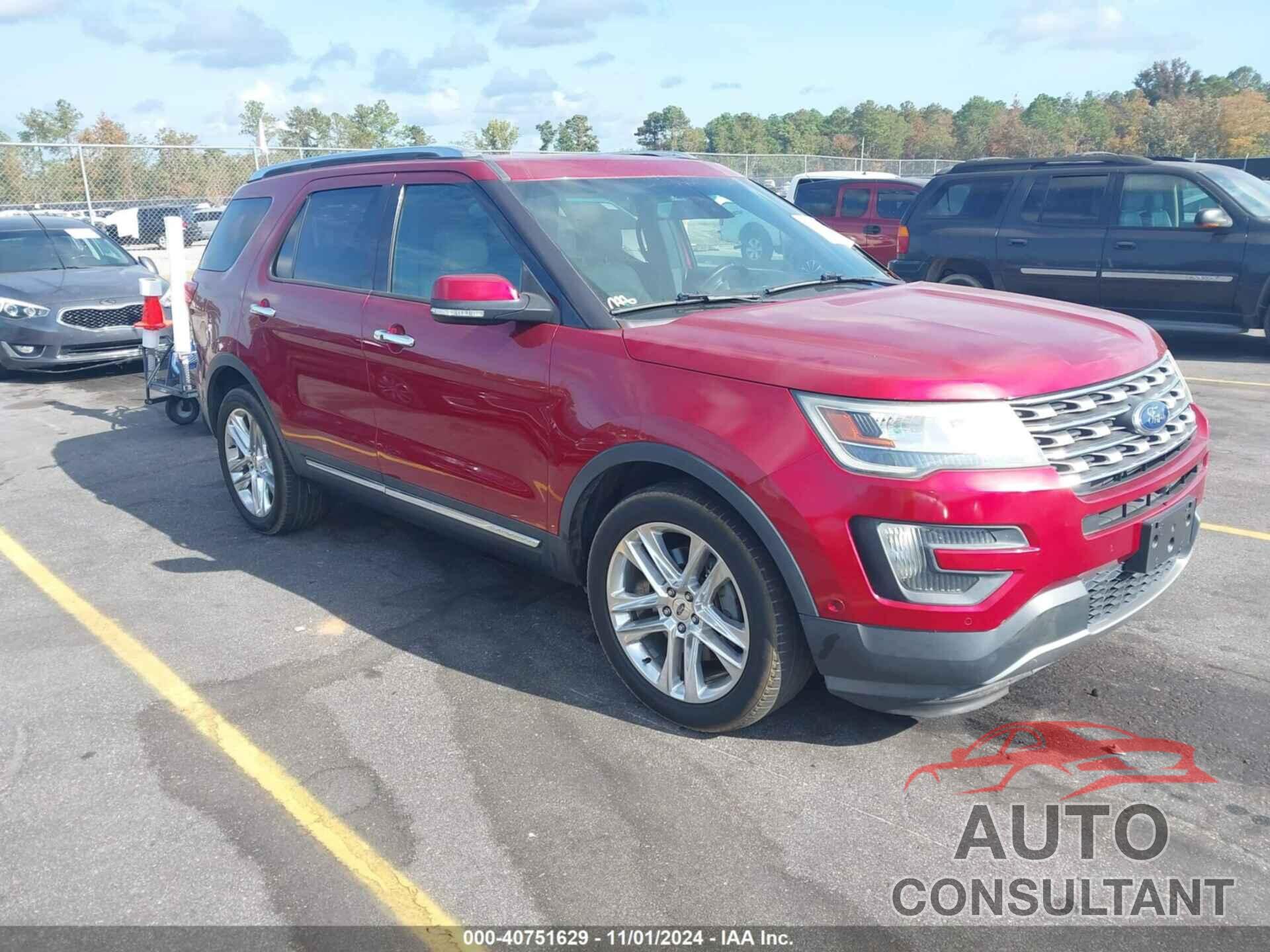 FORD EXPLORER 2016 - 1FM5K7F86GGA55359