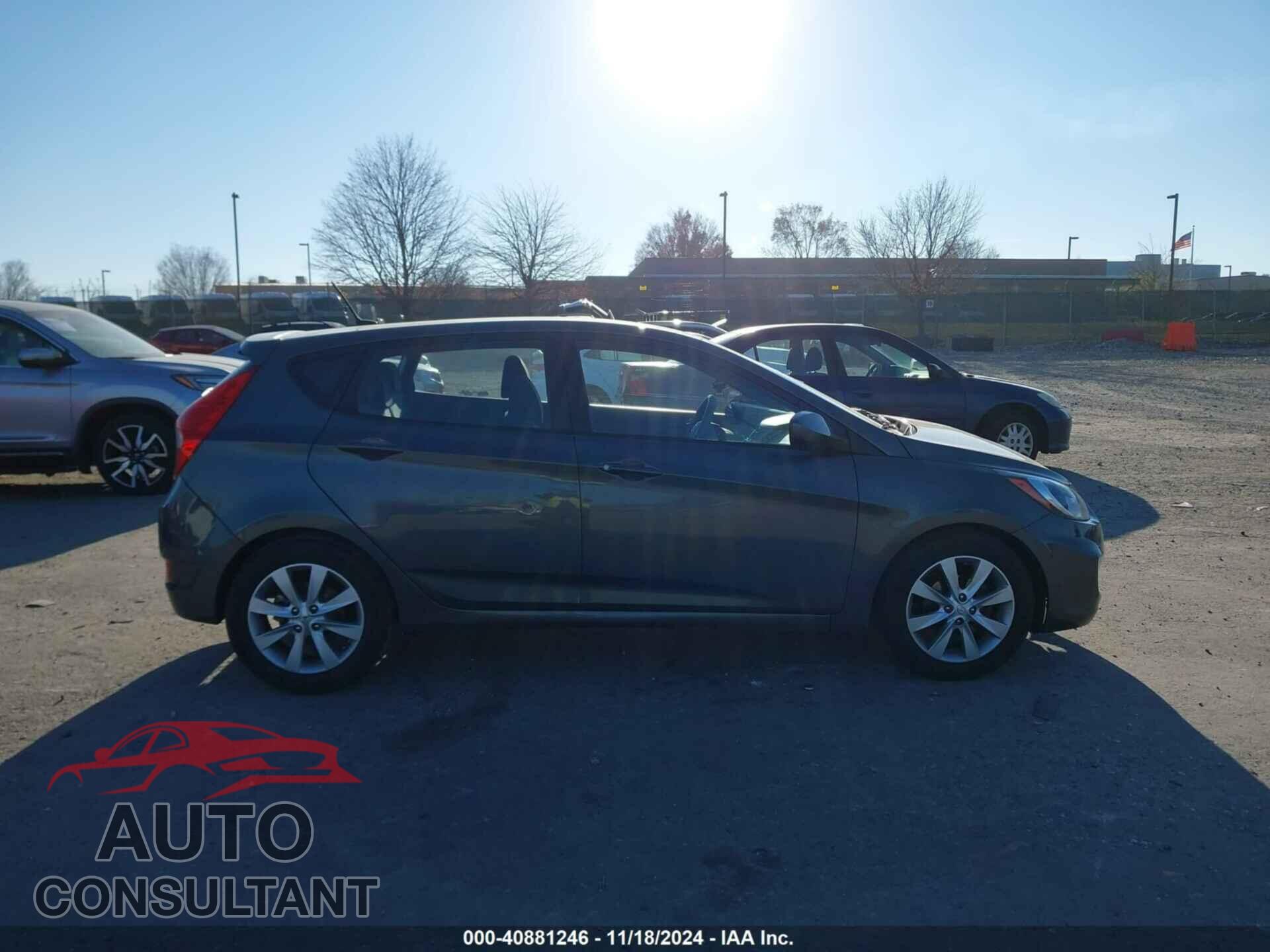 HYUNDAI ACCENT 2012 - KMHCU5AE2CU054384