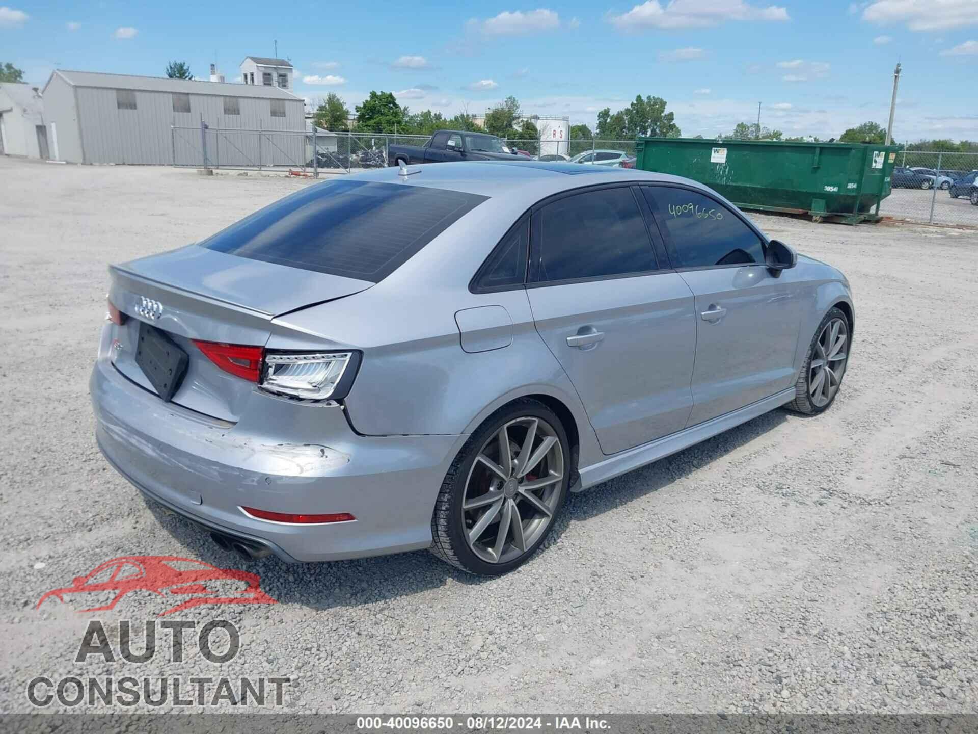 AUDI S3 2016 - WAUB1GFF2G1093793