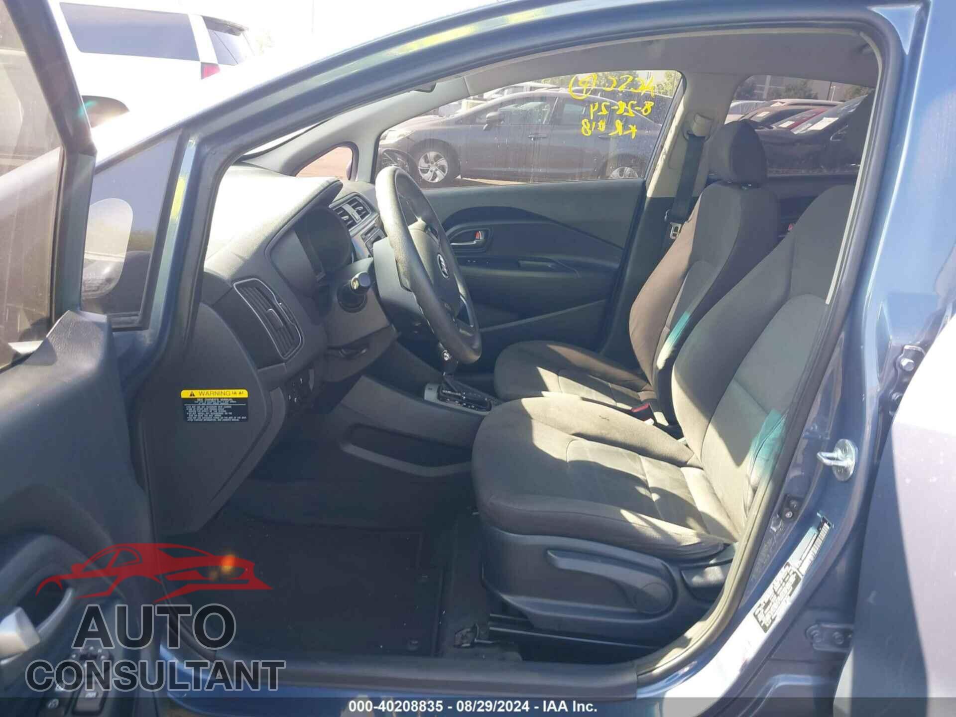 KIA RIO 2016 - KNADM5A30G6675847