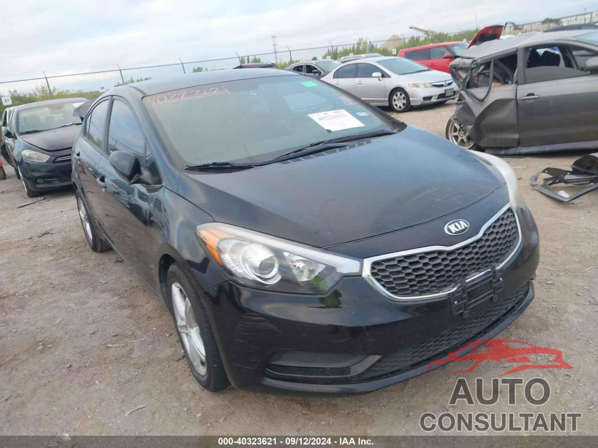 KIA FORTE 2016 - KNAFK4A68G5511562